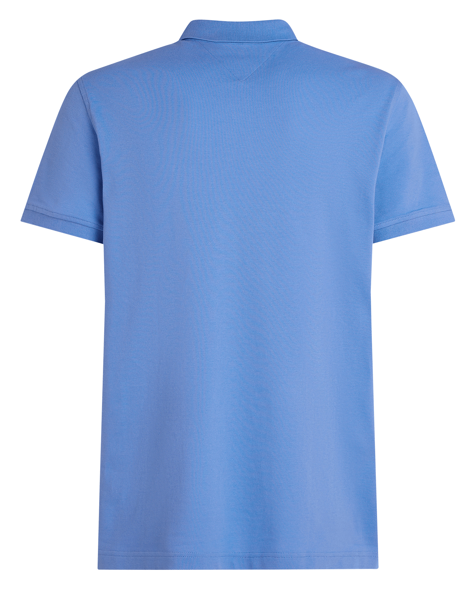 Regular-fit polo - biokatoenblend Blauw