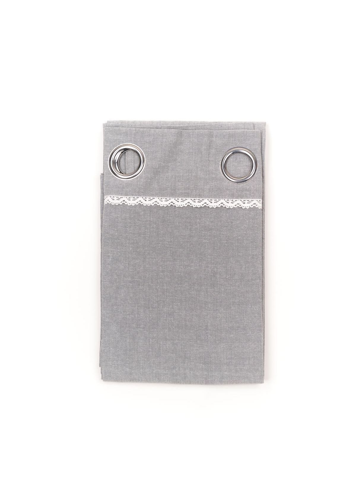 Cotton curtain TODAY LINGE DE MAISON Grey