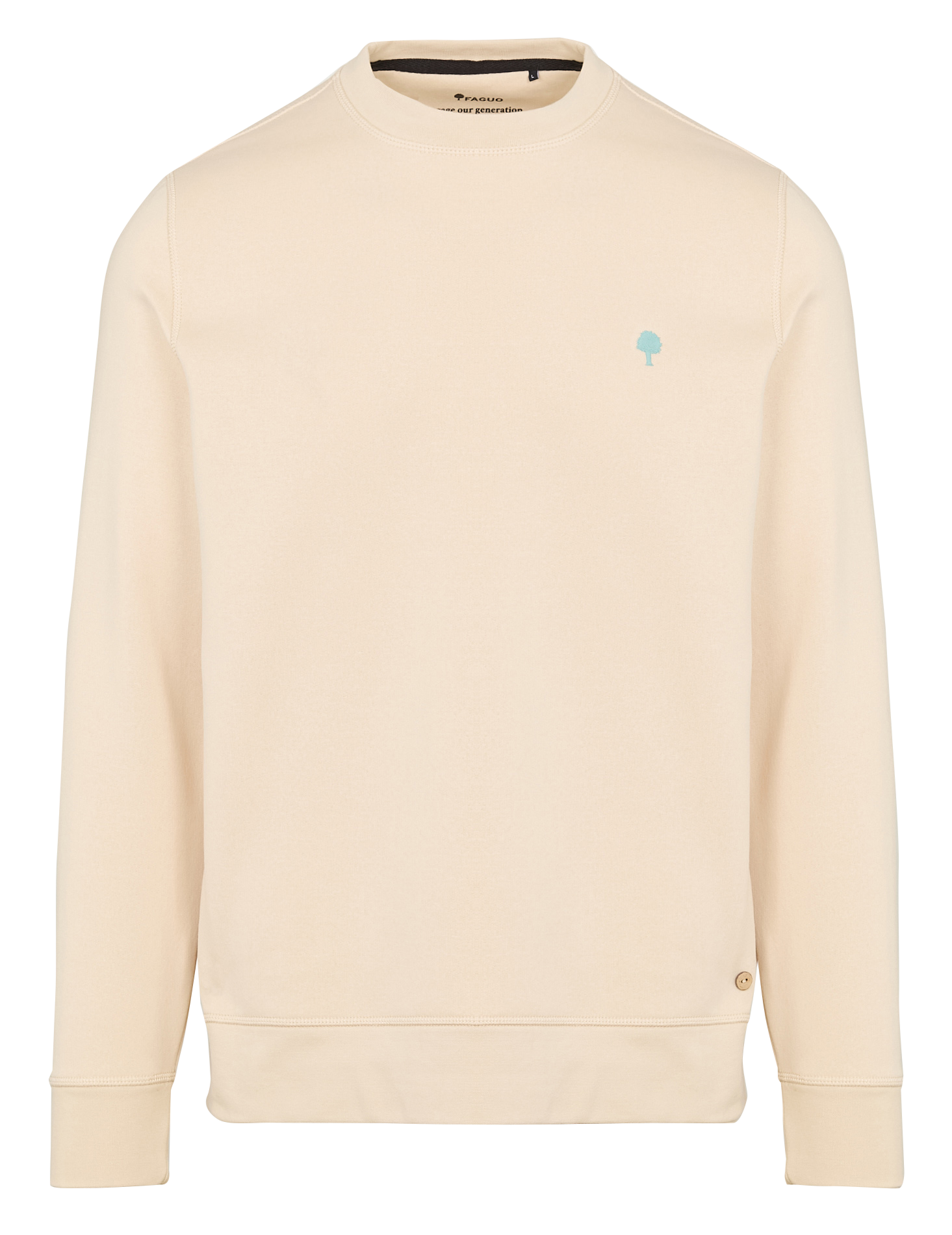Effen sweater FAGUO Beige