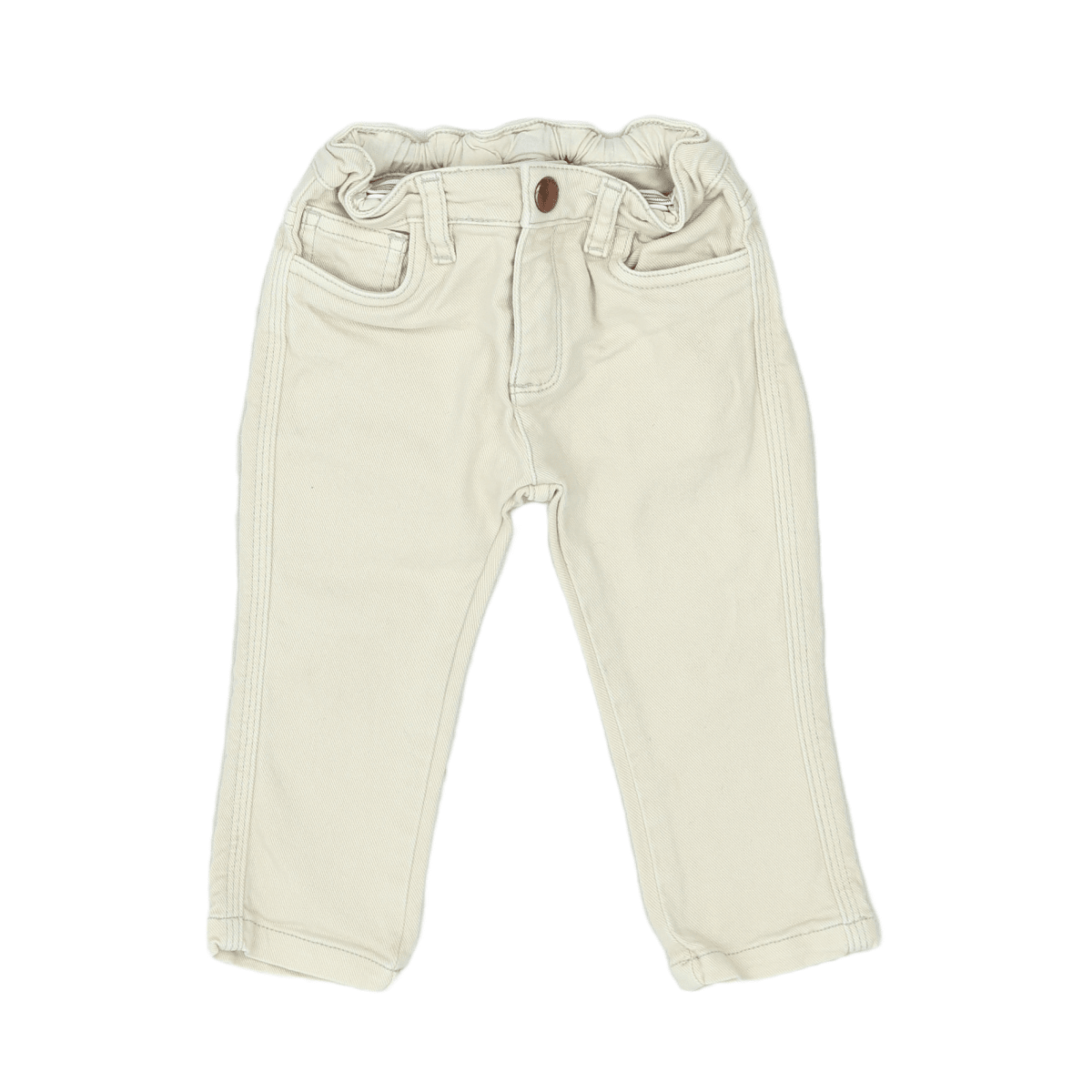 Beige baby trousers - 18 months BONPOINT - Seconde Main Beige