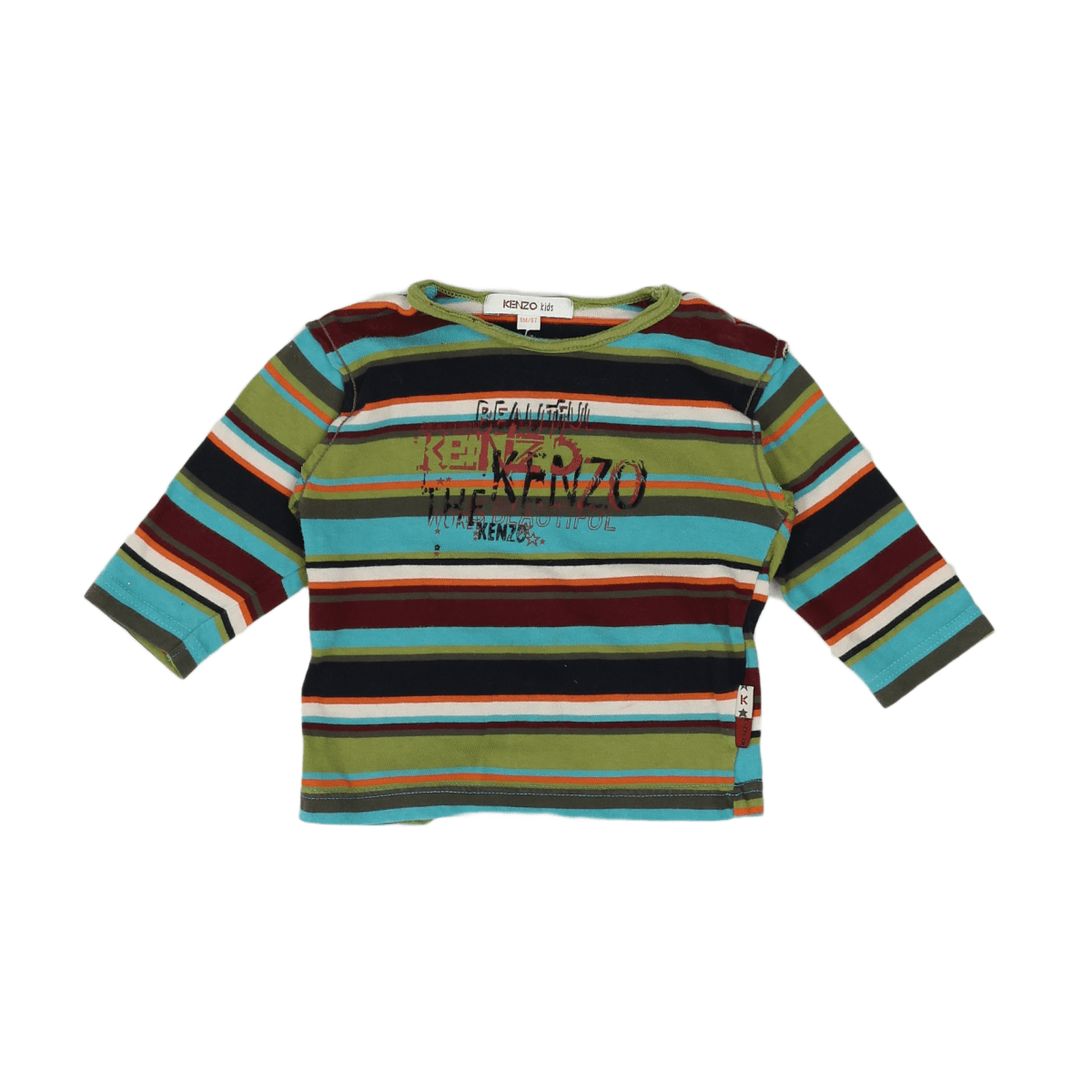Multicolored baby T-shirt - 6 months KENZO - SECONDE MAIN Multicolored