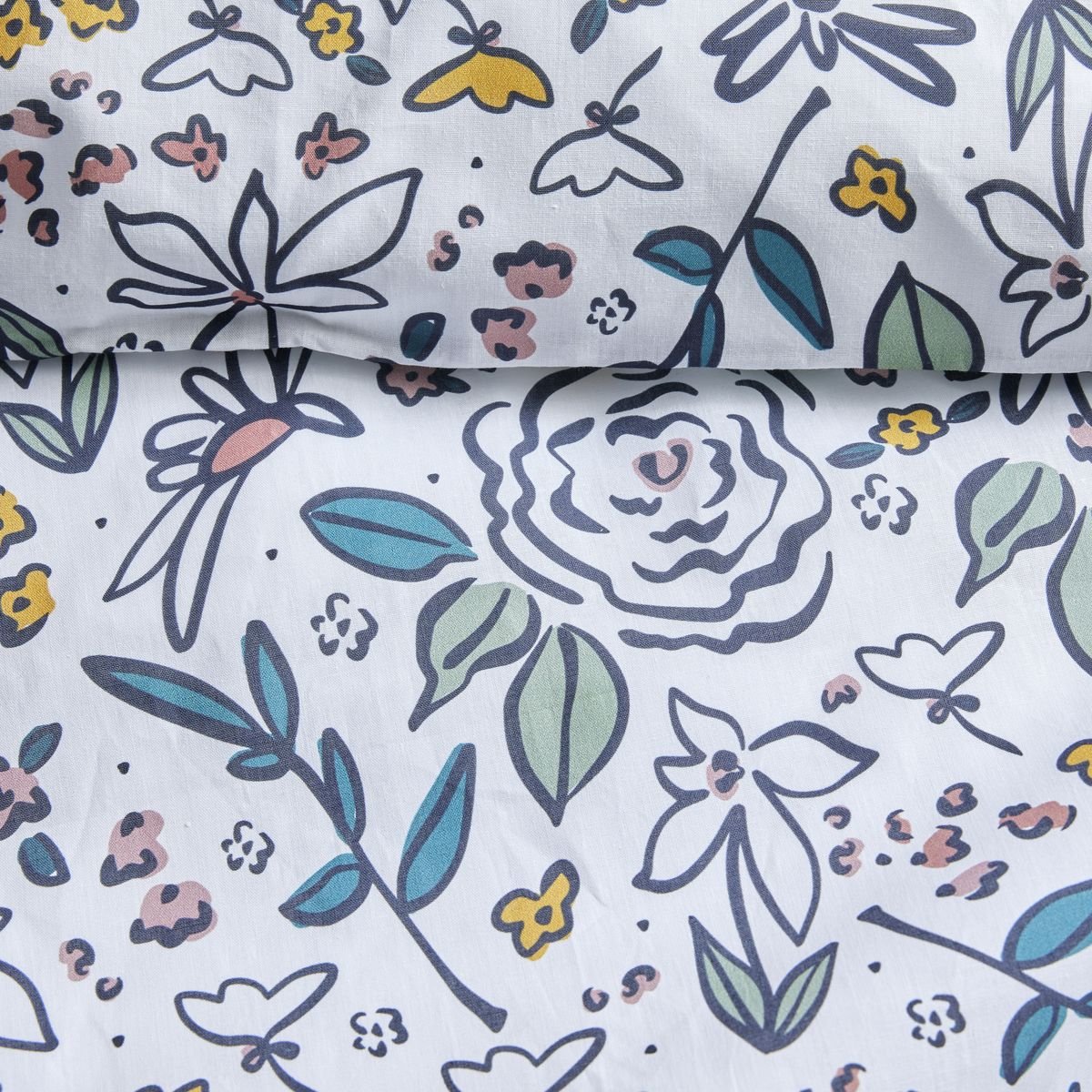 Cotton bedding set TODAY LINGE DE MAISON White