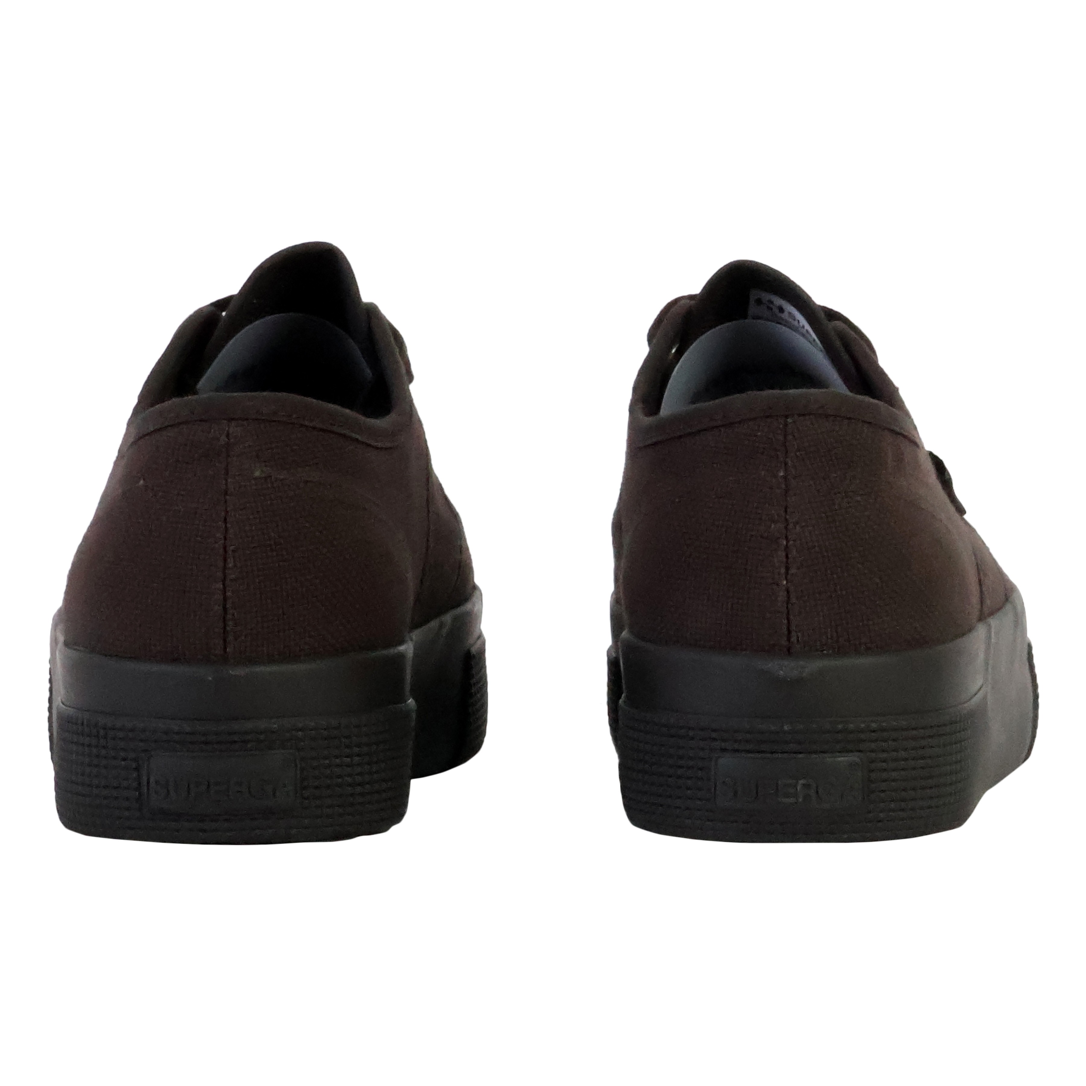 Superga platform low-top lace-up sneakers SUPERGA Black