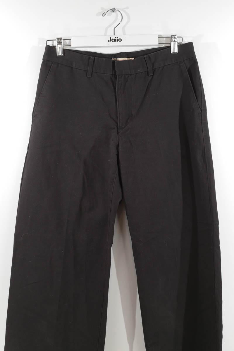 Wide cotton trousers  LEVI'S - Seconde main Black