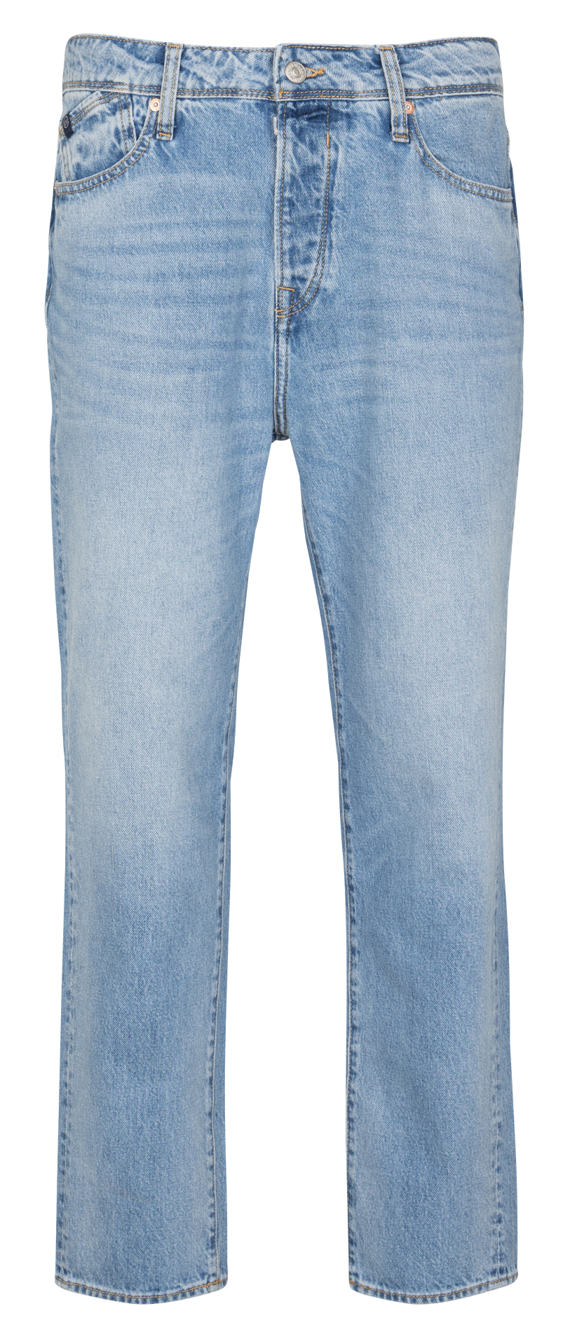 Cotton straight jeans LE TEMPS DES CERISES Blue