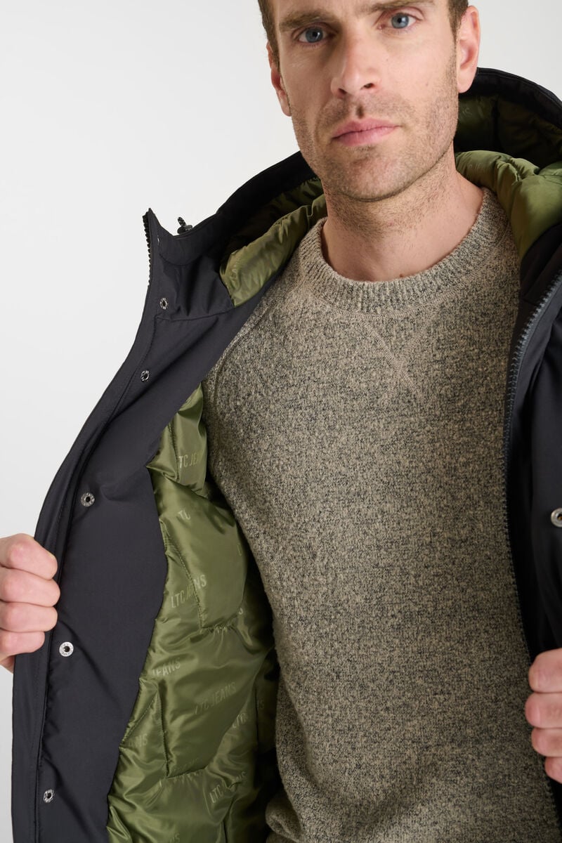 Parka LE TEMPS DES CERISES Black