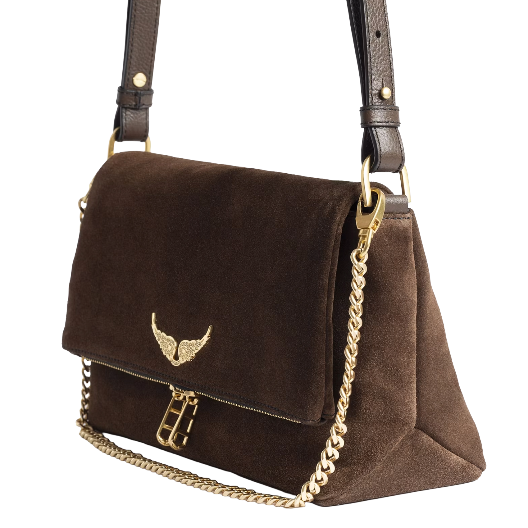 Dori leather shoulder bag ZADIG&VOLTAIRE Brown