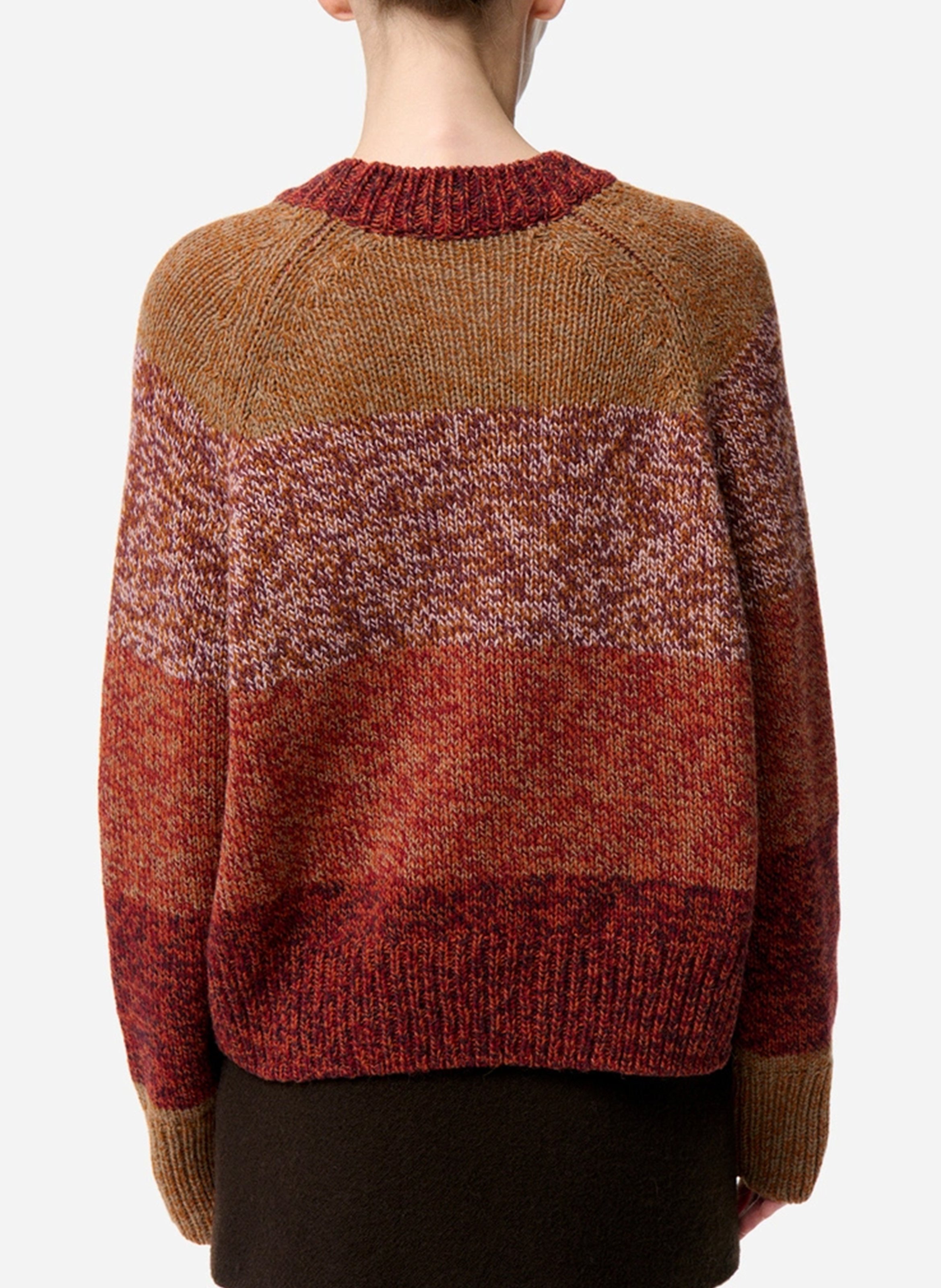 Straight Striped Knit Sweater VANESSA BRUNO Multicolored