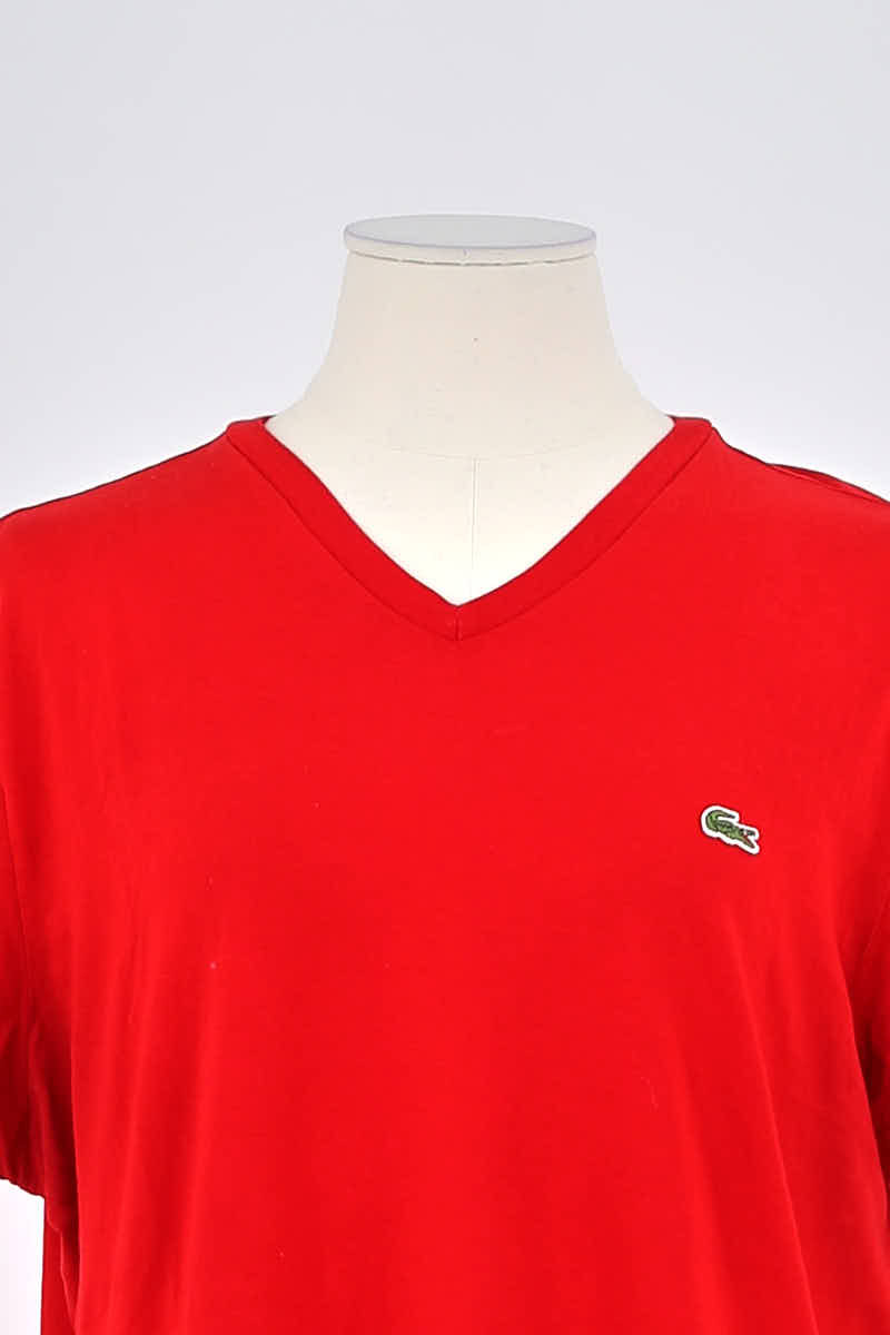 T-shirt LACOSTE - SECONDE MAIN Red