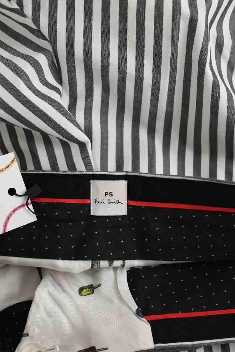 Carrot trousers PAUL SMITH - Seconde main White