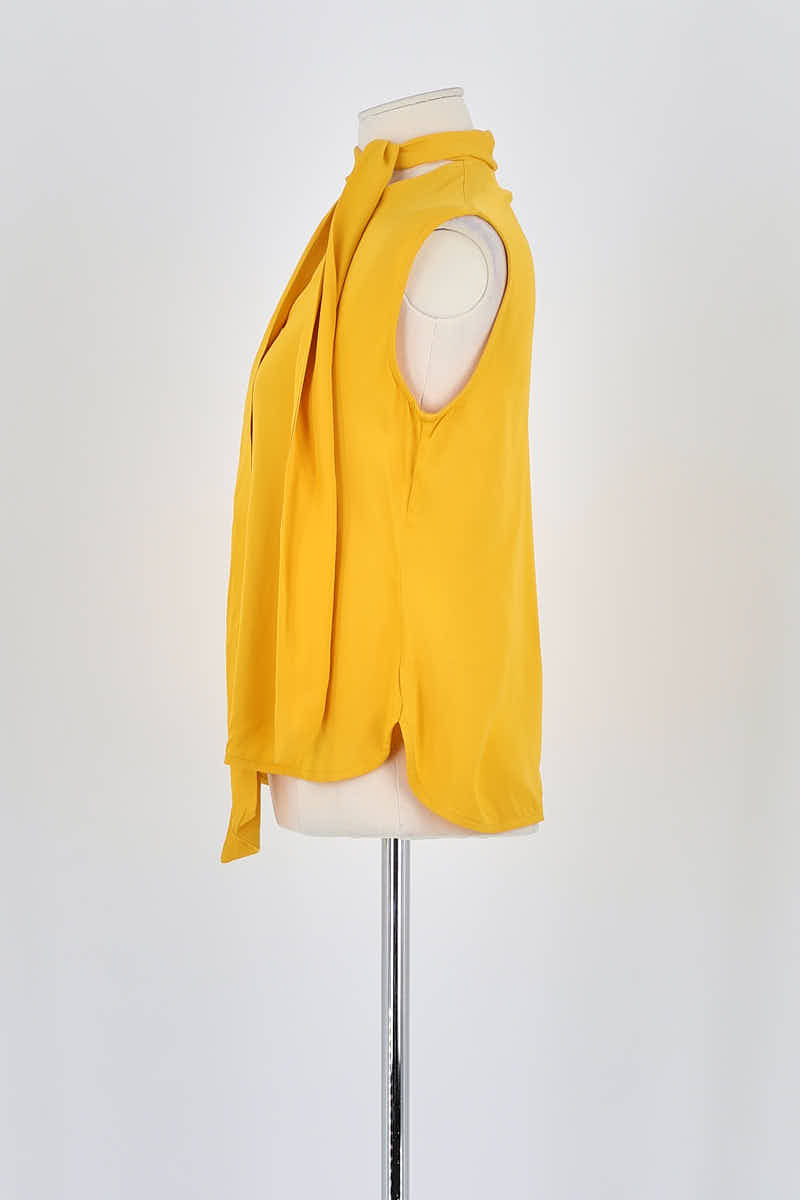 Azawood sleeveless top BELLEROSE - Seconde Main Yellow
