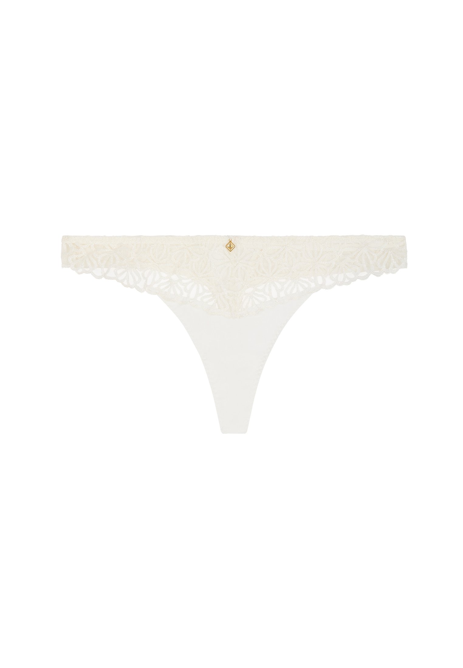 Dark Fold tanga AUBADE White