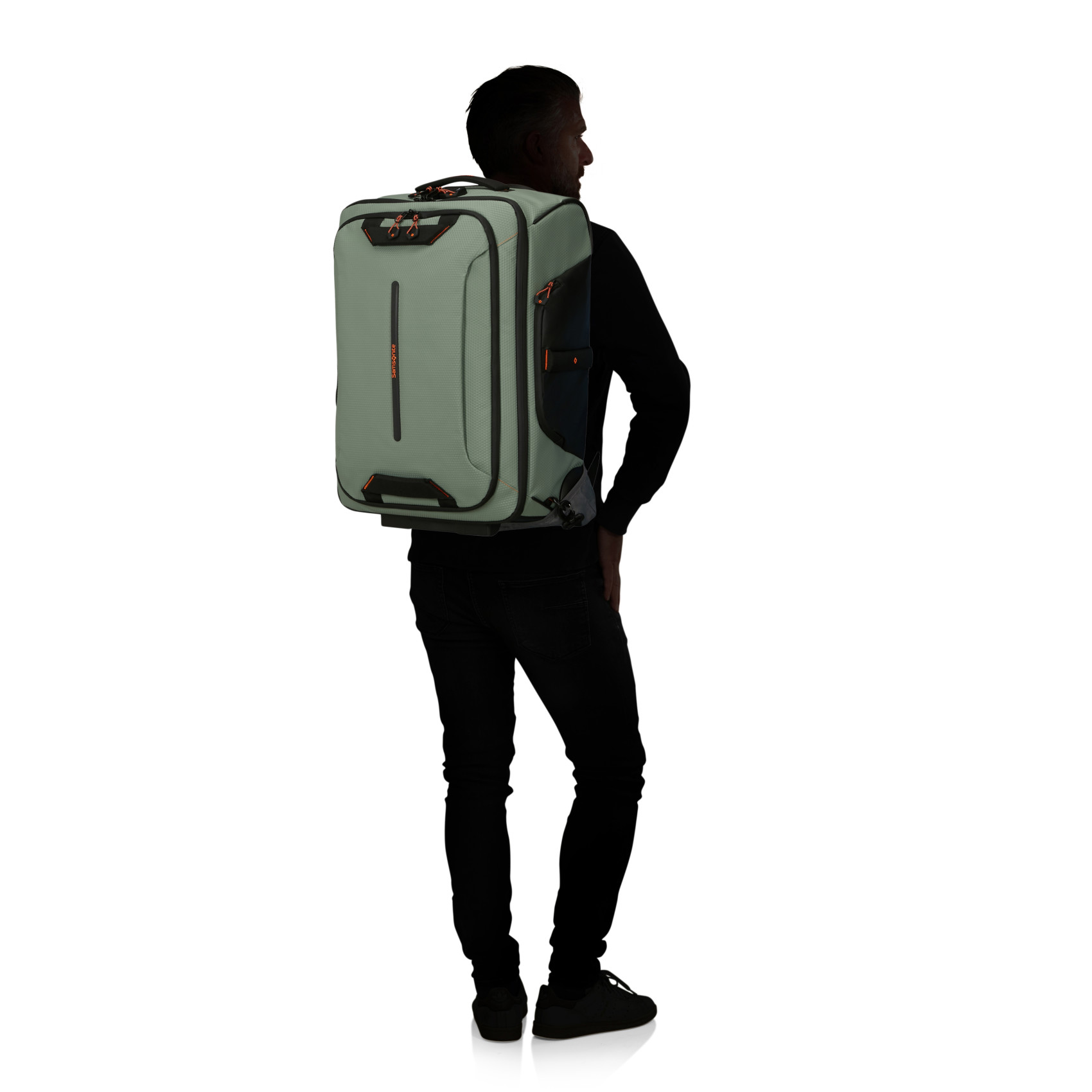 Ecodiver sac de voyage à roues taille s Vert