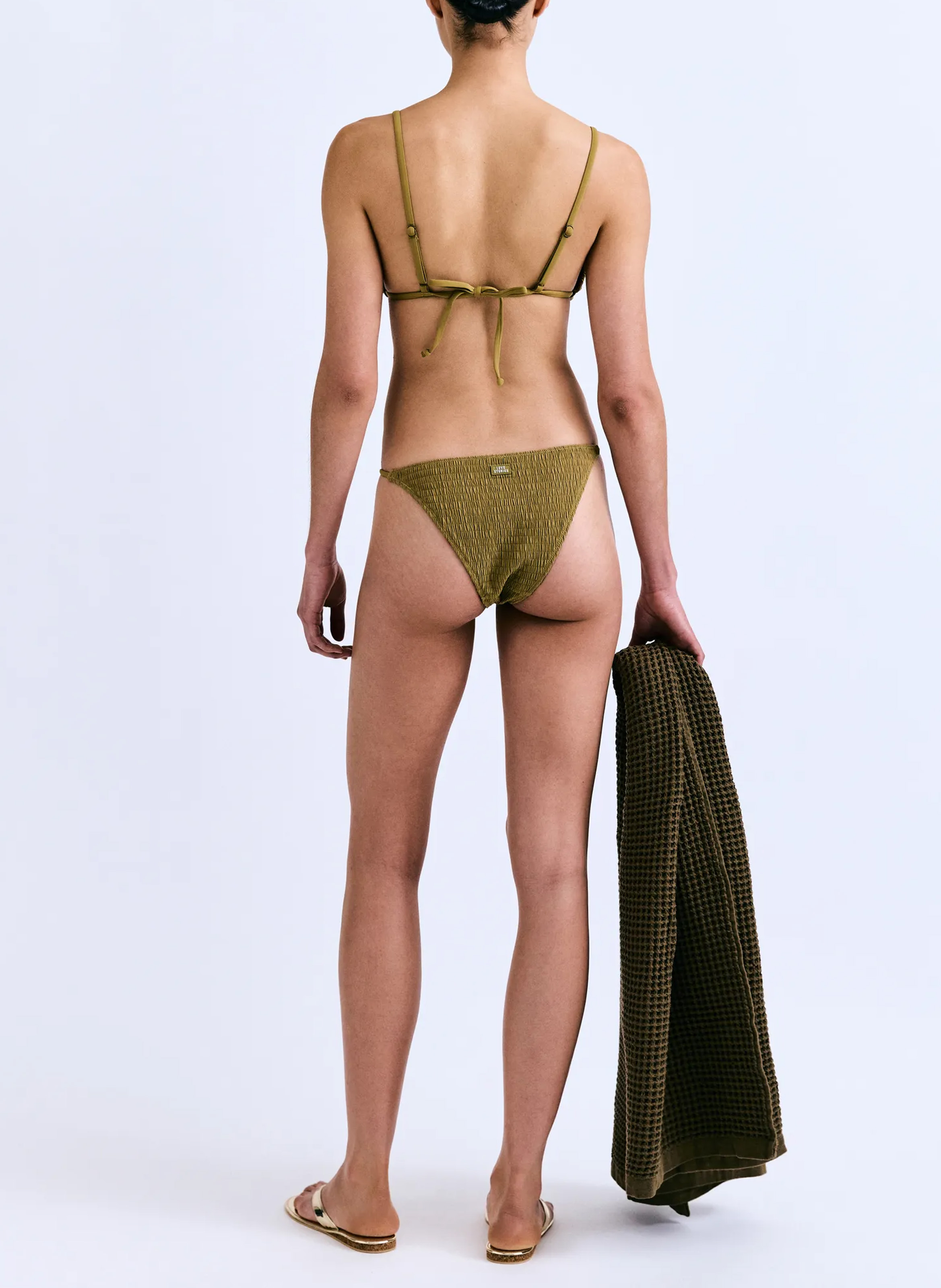 Bas de maillot de bain LOVE STORIES Doré