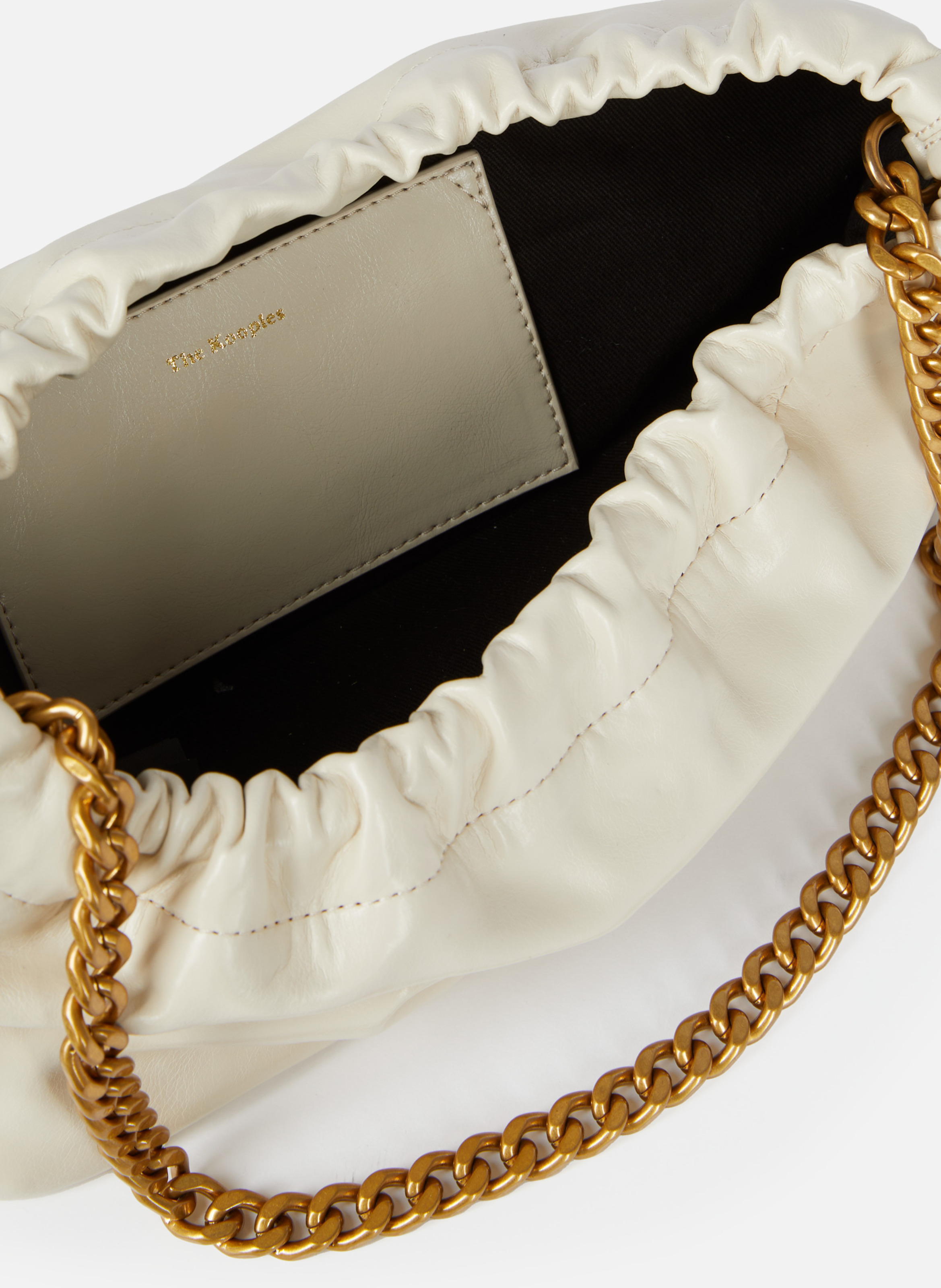 Taylor recycled leather bag Beige