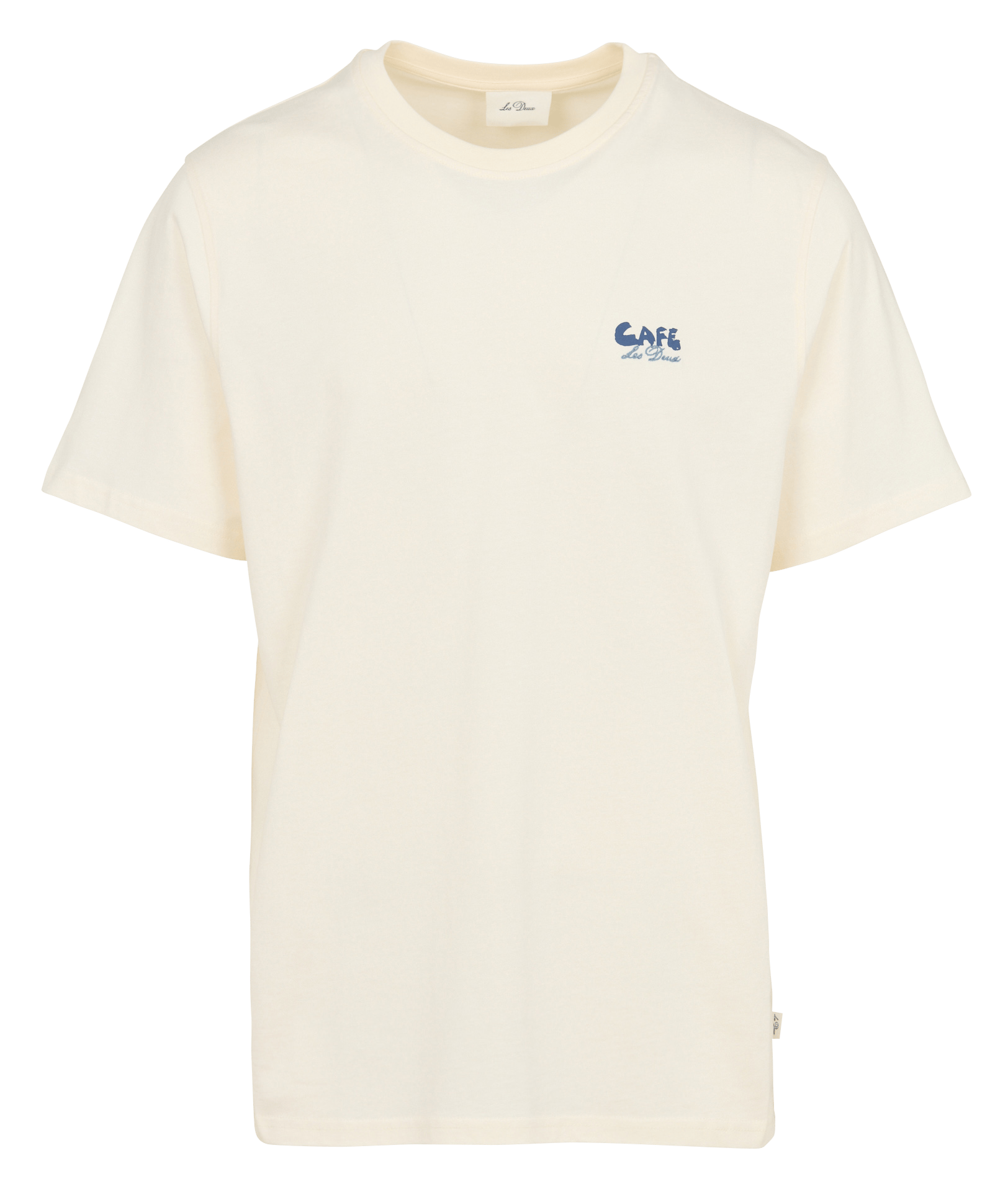 T-shirt droit en coton bio LES DEUX