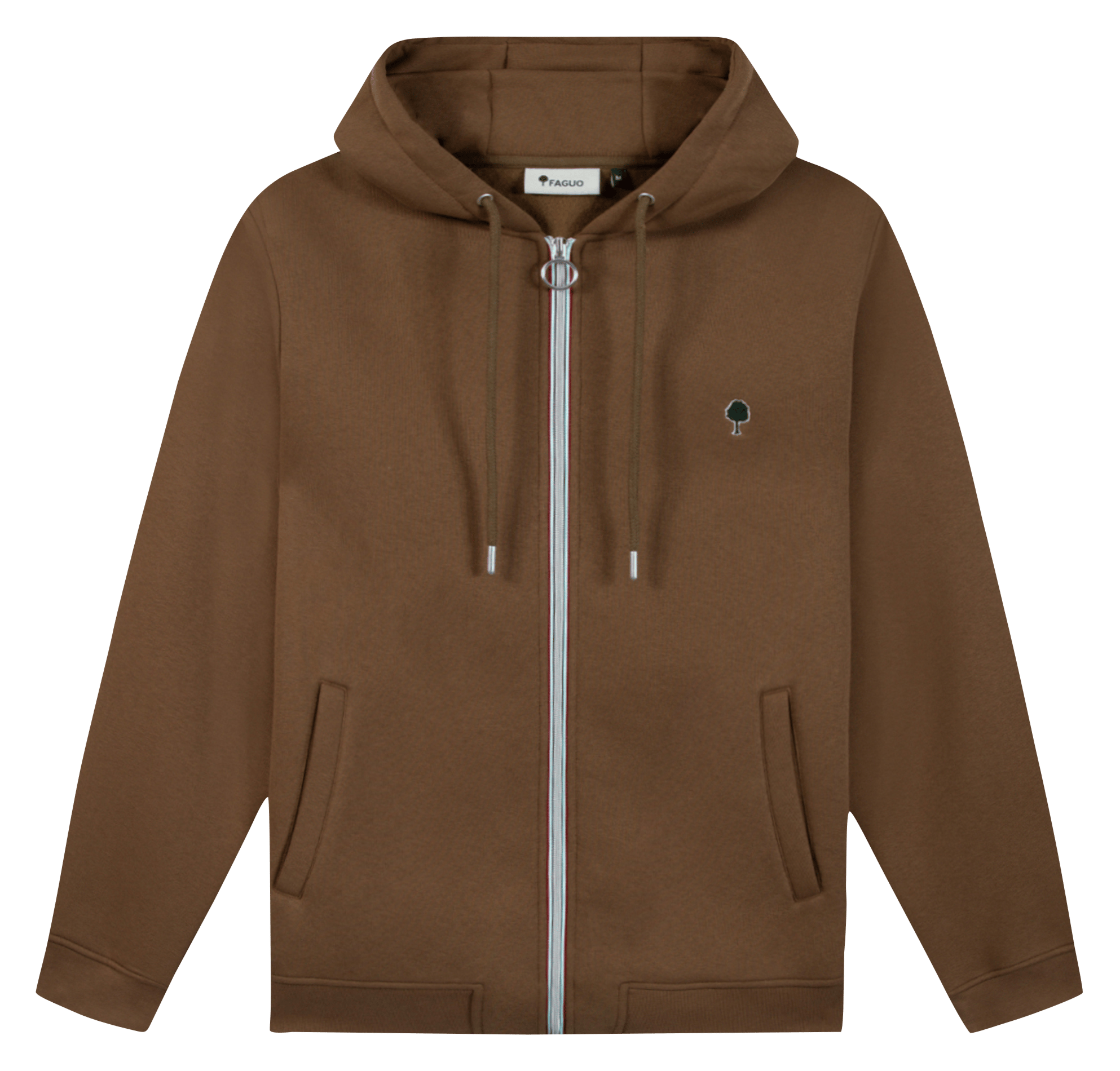 Zipped cotton-blend sweatshirt FAGUO