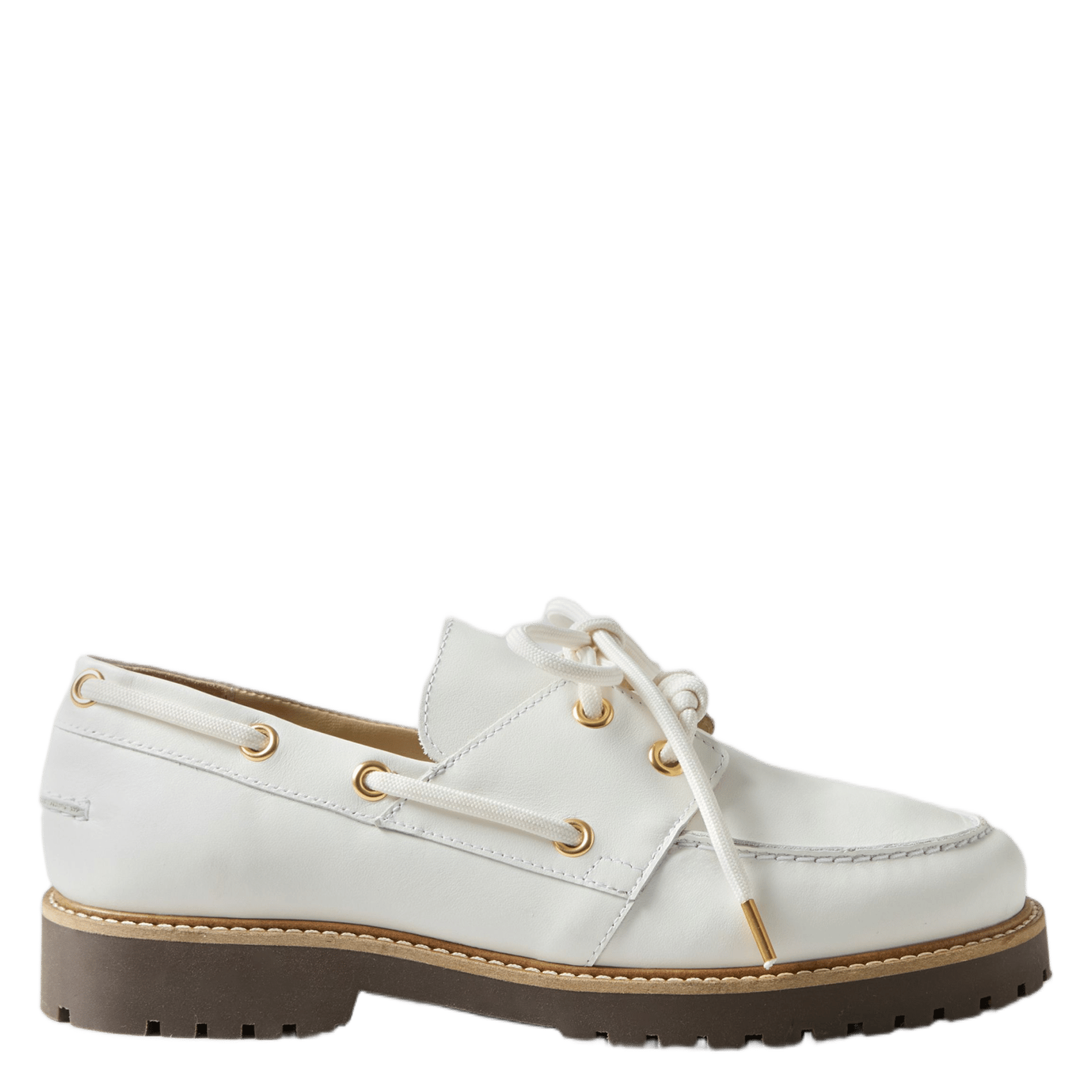 Bootsschuhe aus Leder CLAUDIE PIERLOT Beige