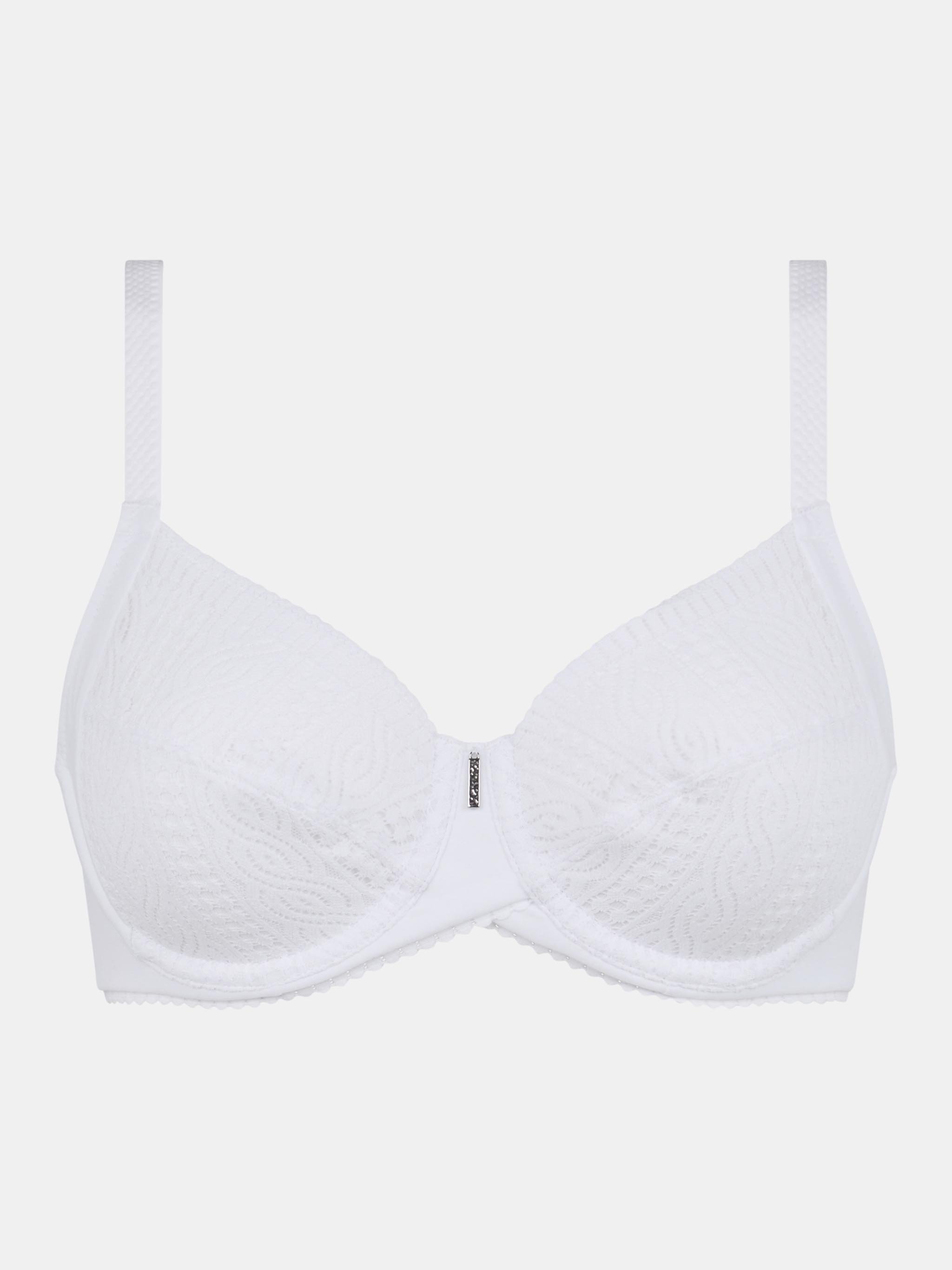 Full-cup bra CHANTELLE White