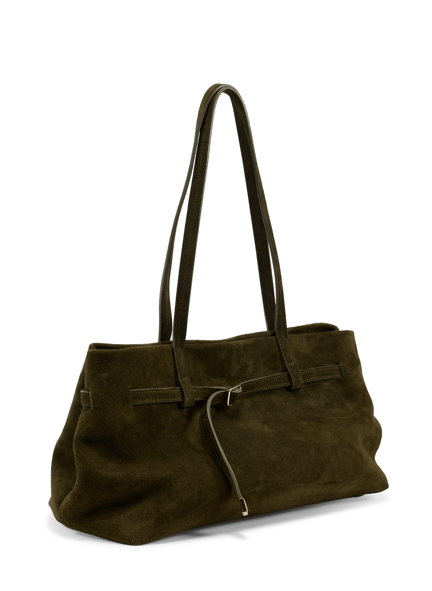 Shoulder bag in leather ilen SAISON 1865 Khaki
