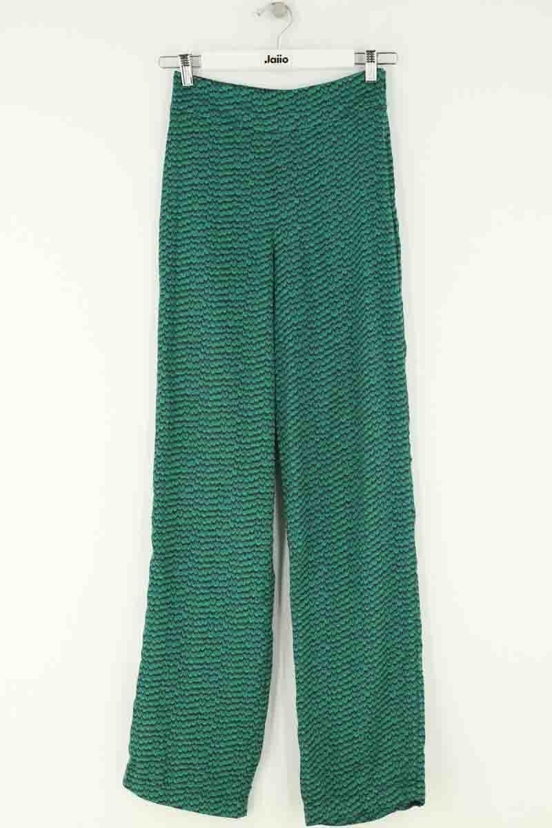 Straight-leg pants SEZANE - Seconde main Green