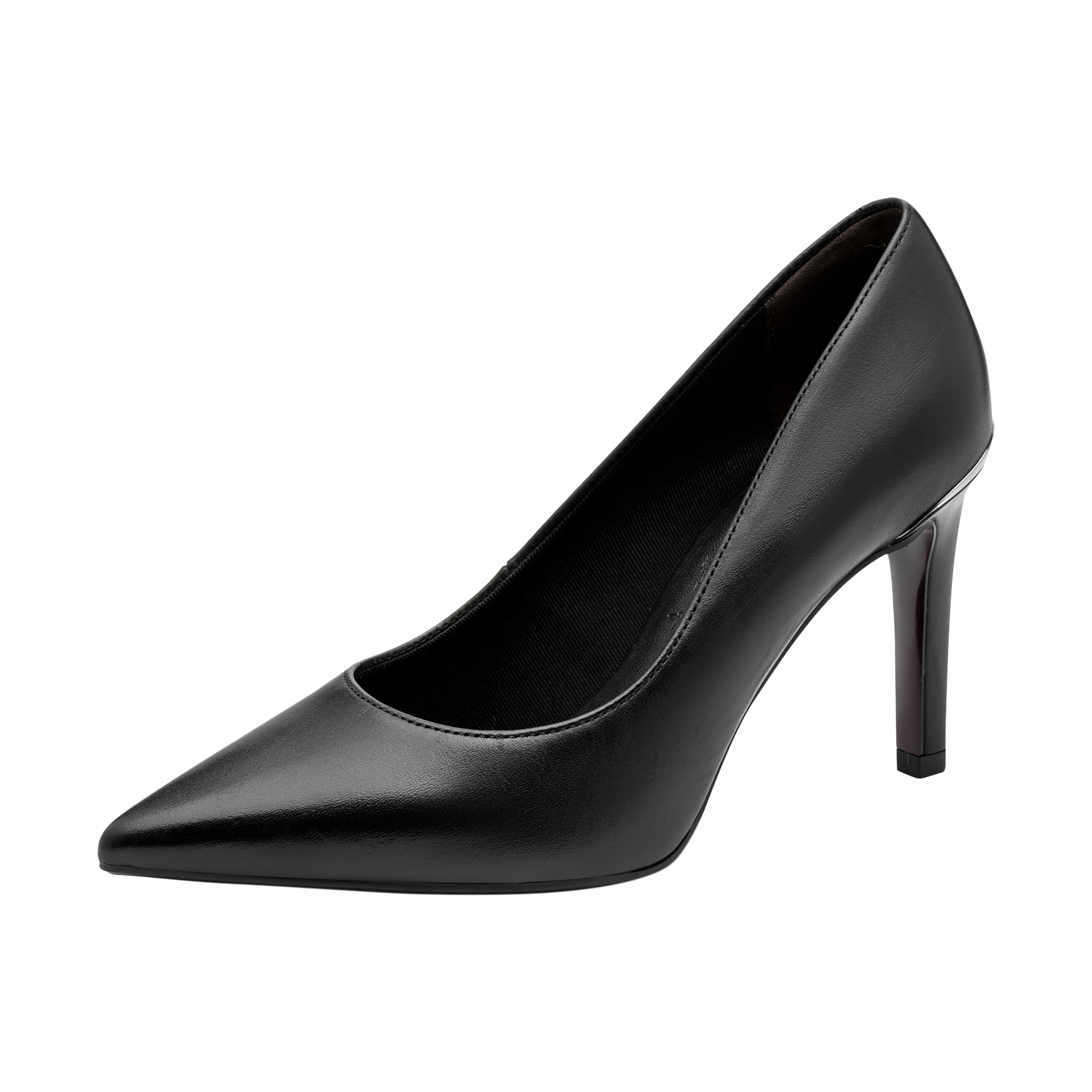 Leather high heels TAMARIS Black