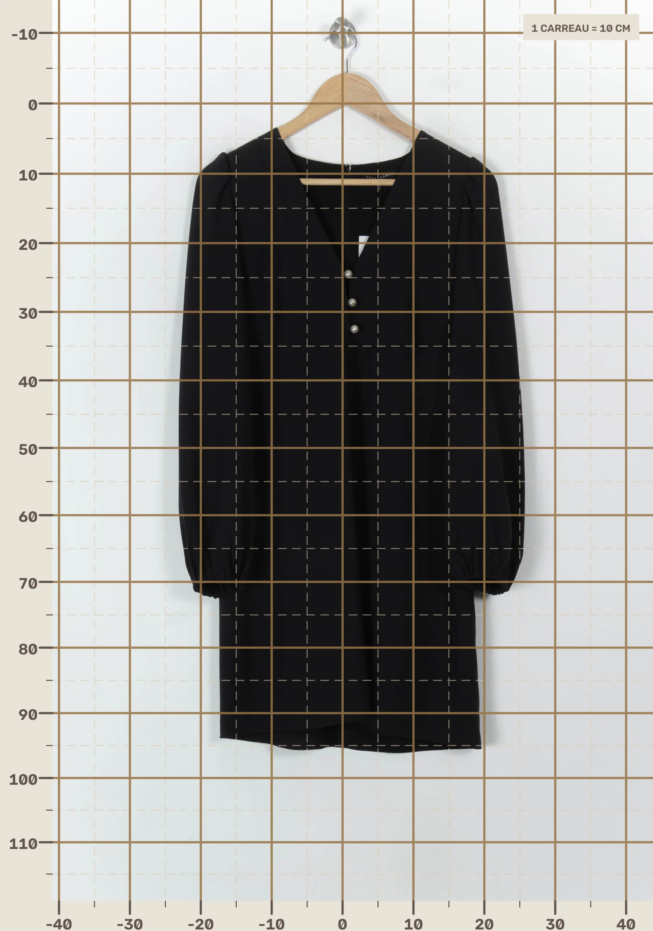 Short & midi dress TARA JARMON - Seconde Main Black