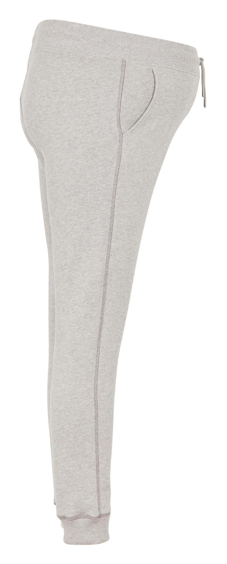 Jogging de grossesse en coton JOLIBUMP Gris