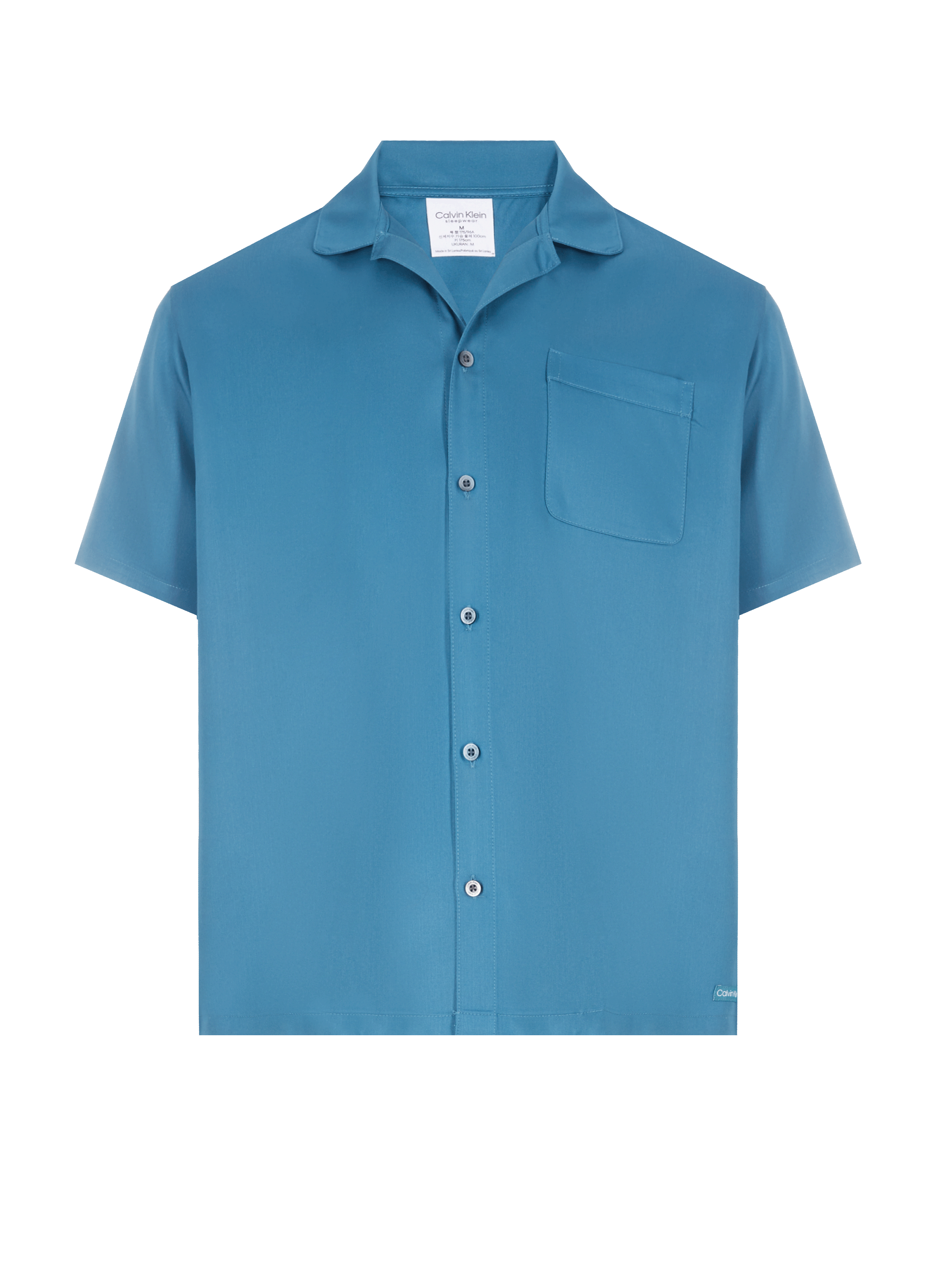 Chemise col classique Bleu