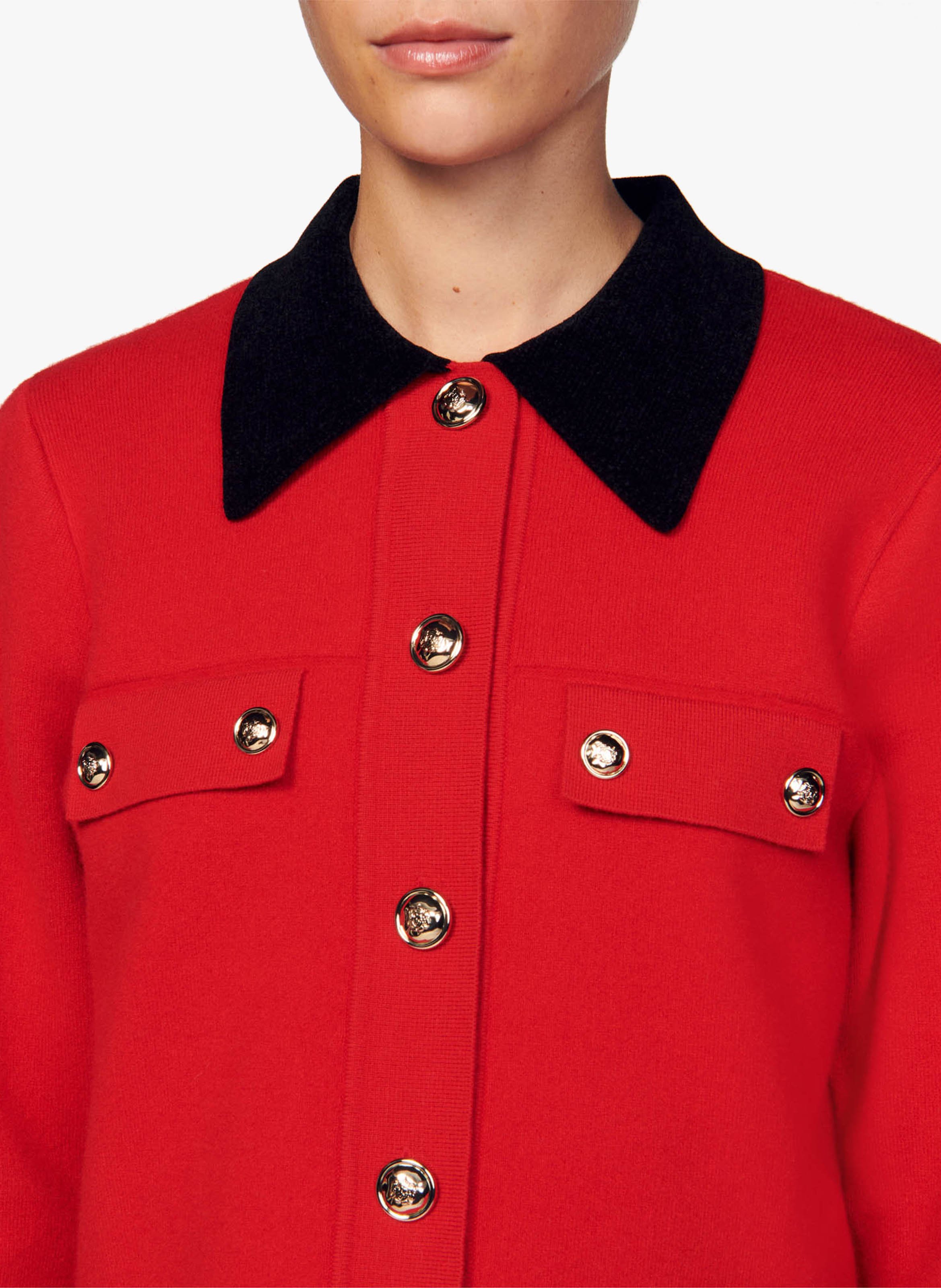 Sandro hot sale red coat