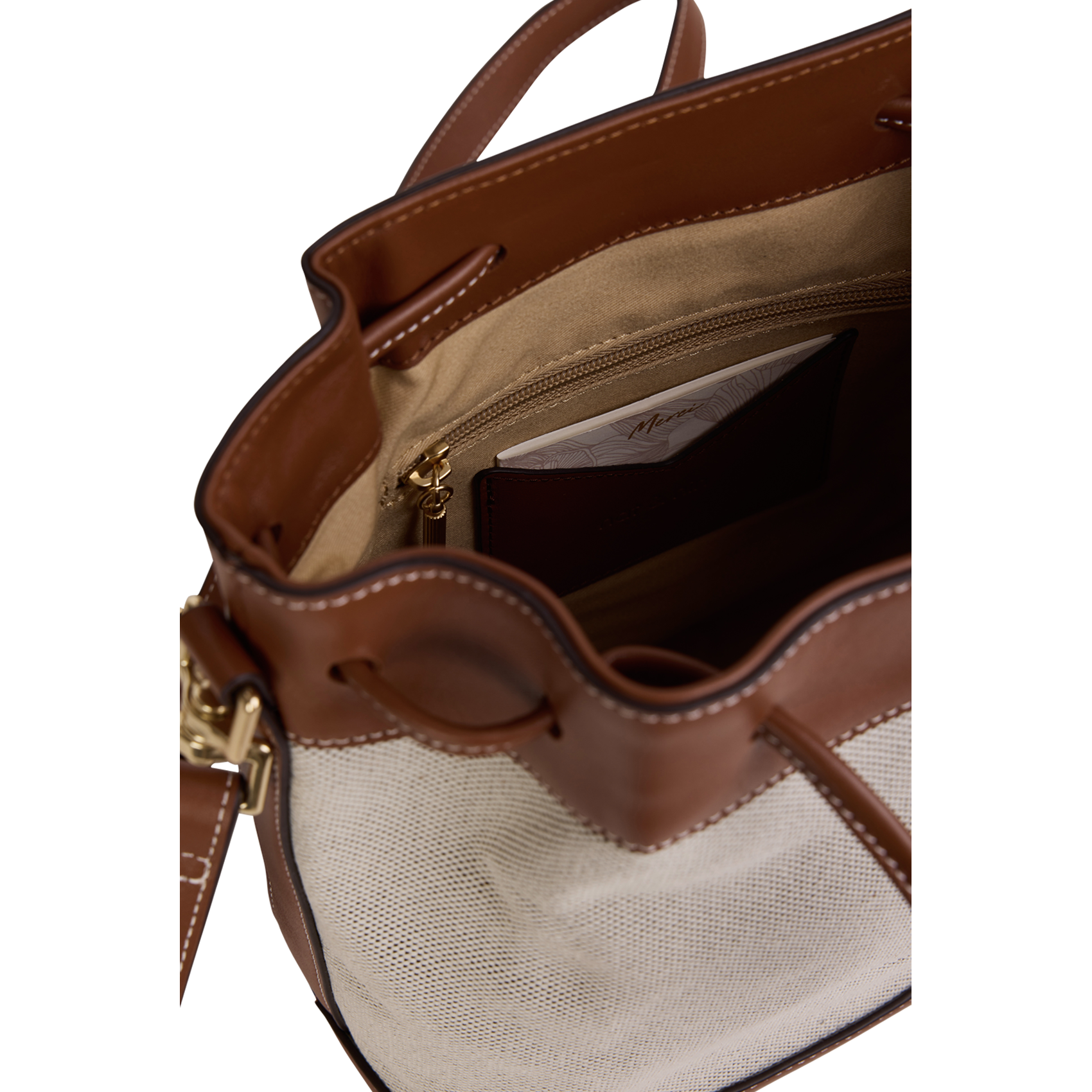 Beuteltasche NAT & NIN Braun