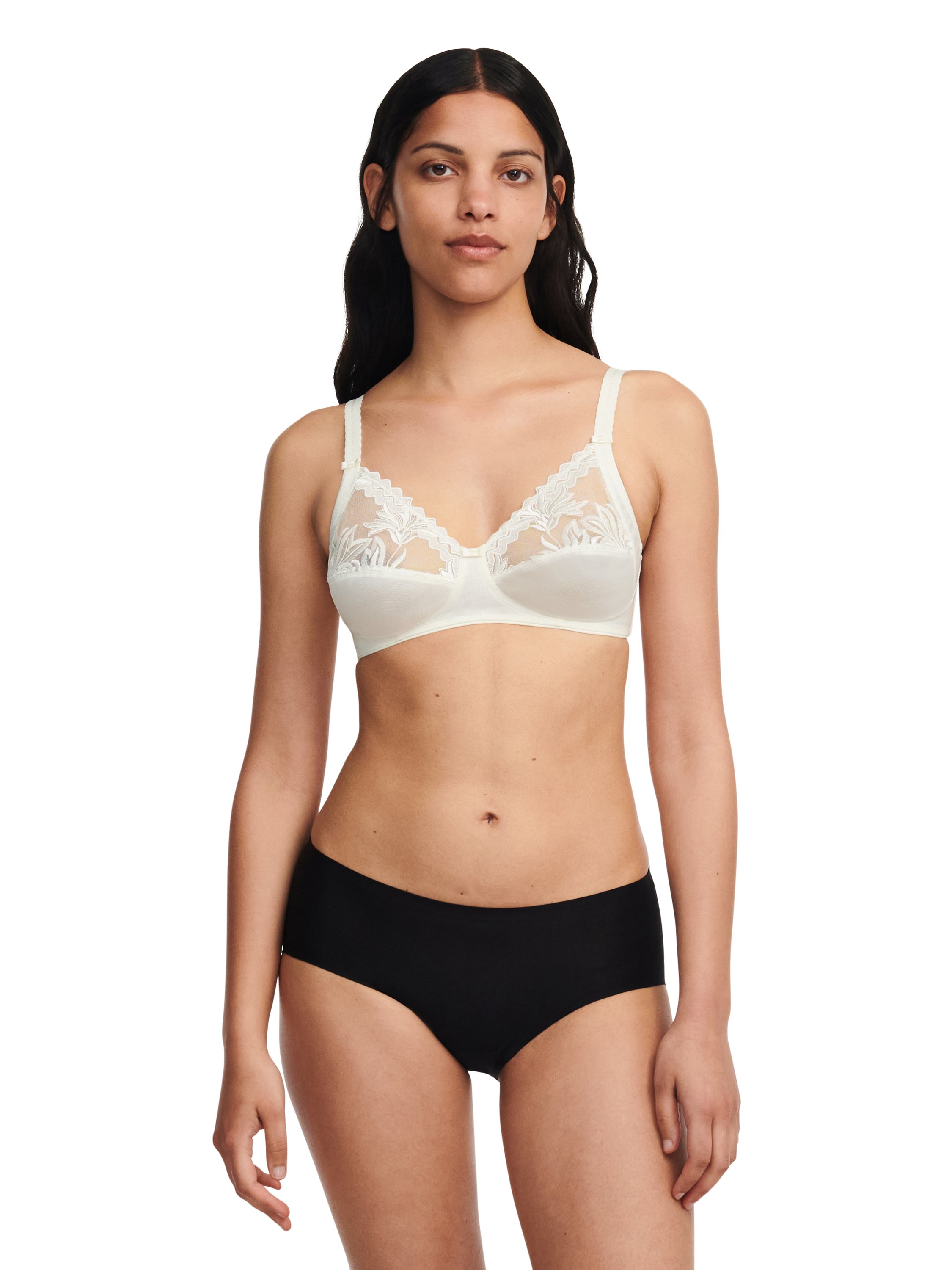 Non-wired support bra CHANTELLE White