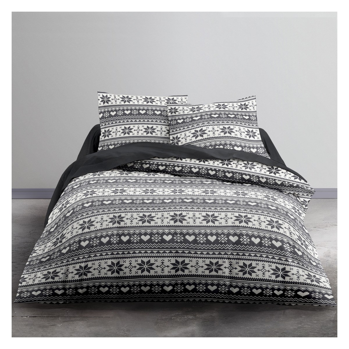 Cotton bedding set TODAY LINGE DE MAISON White