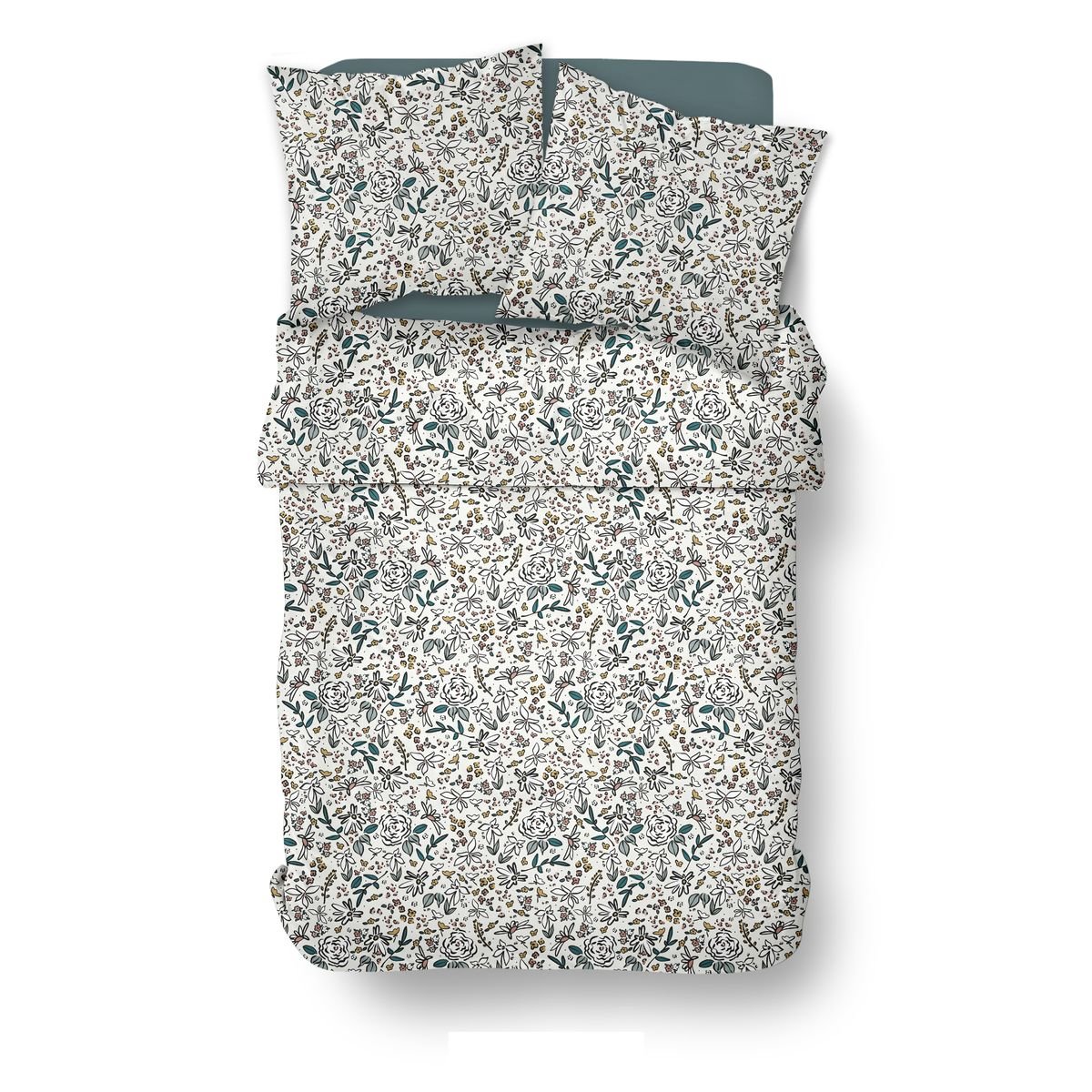Cotton bedding set TODAY LINGE DE MAISON White