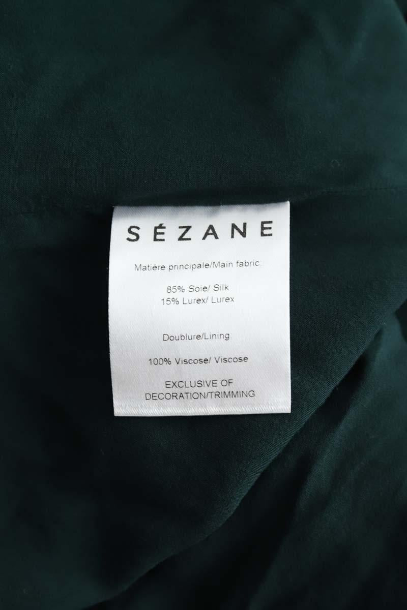 Polo shirt SEZANE - Seconde main Green