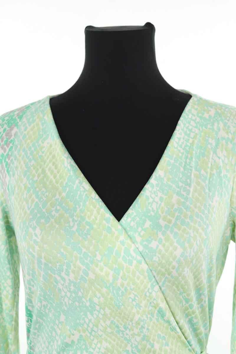 Polo shirt DIANE VON FURSTENBERG - Seconde Main Green