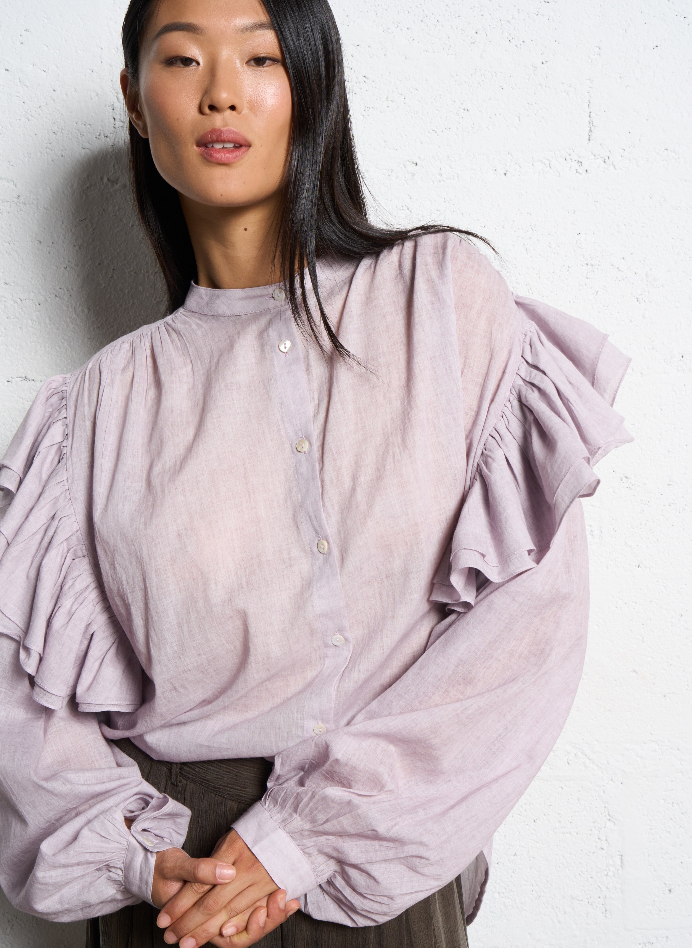 Chemise col coton  MES DEMOISELLES