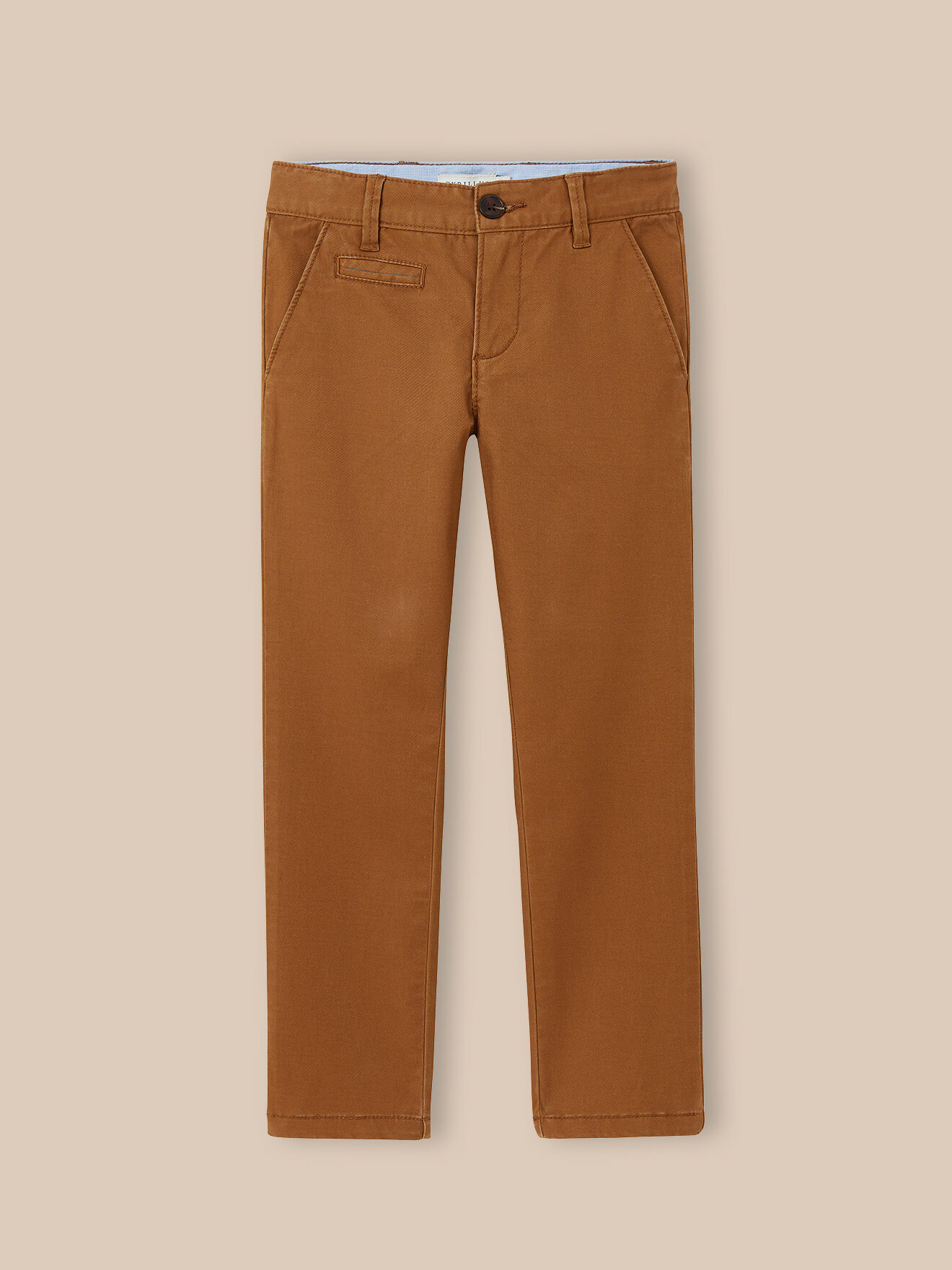 Chino trousers CYRILLUS Brown