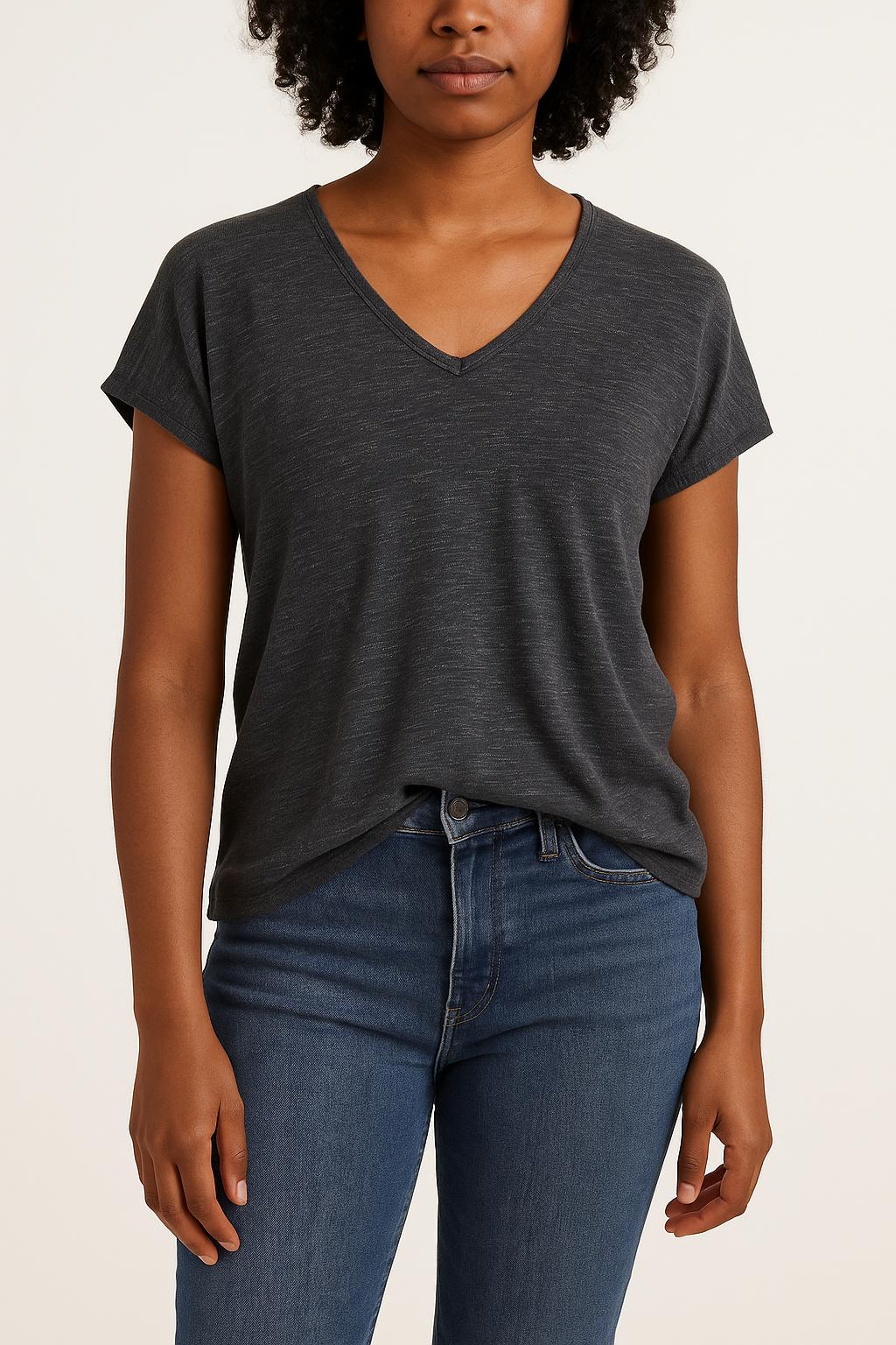 Tommy Badge T-shirt COMPTOIR DES COTONNIERS - Seconde main Grey