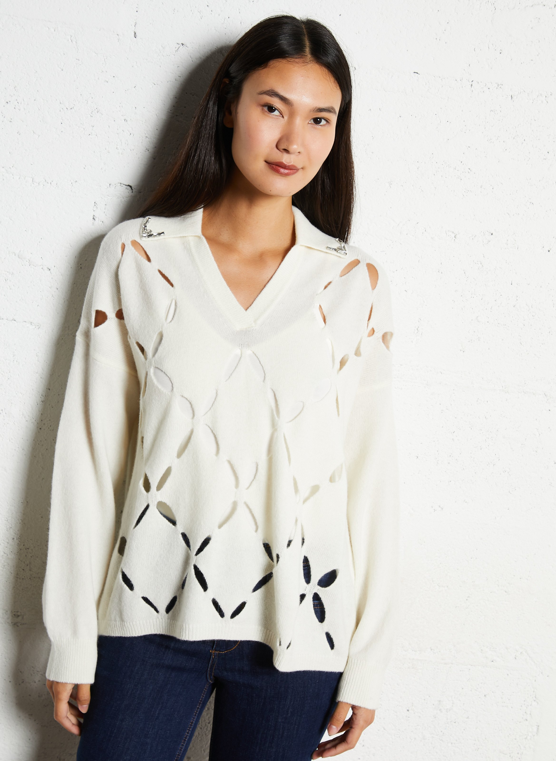Pull oversize en laine LIU JO