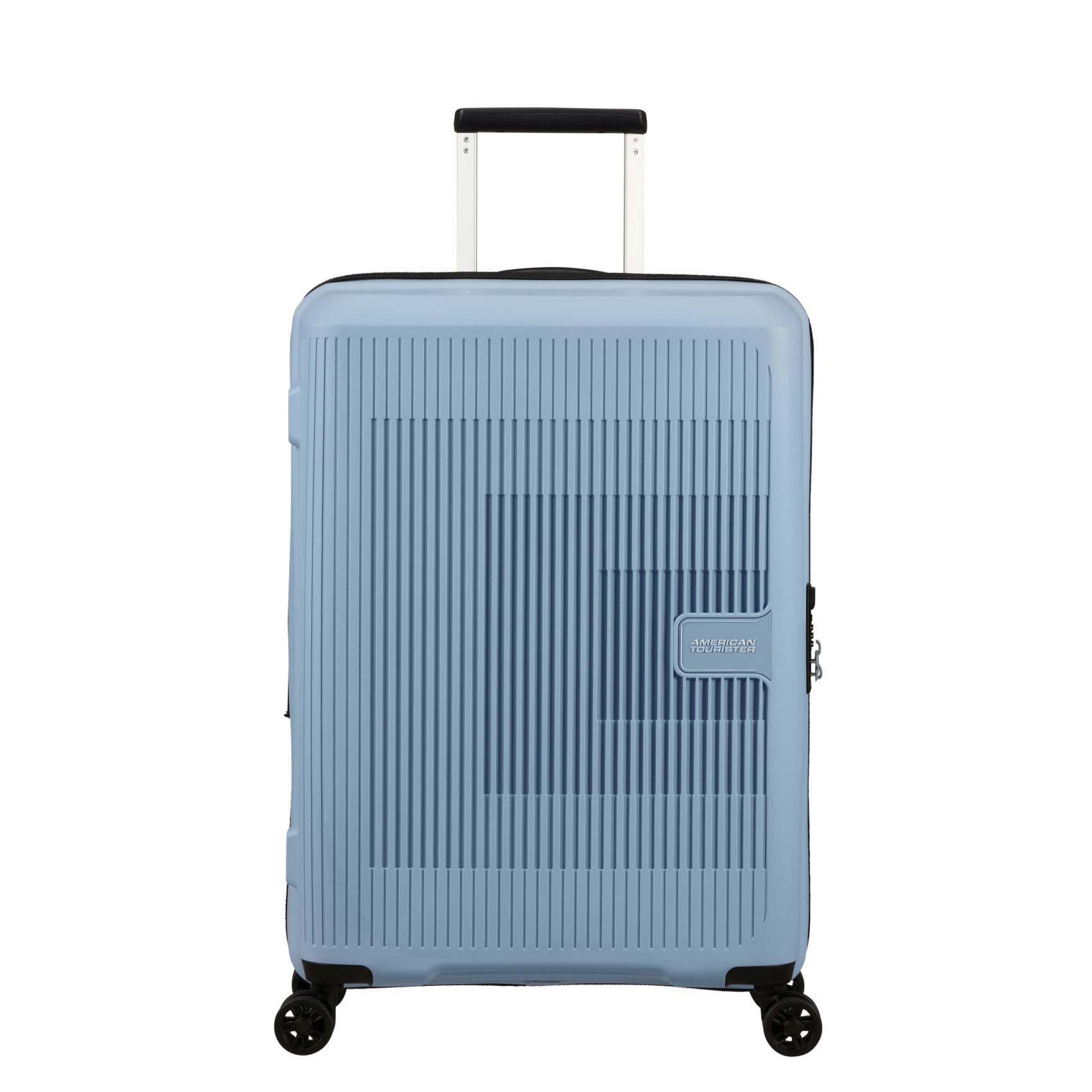 Aerostep 4-wheel suitcase size M AMERICAN TOURISTER Grey