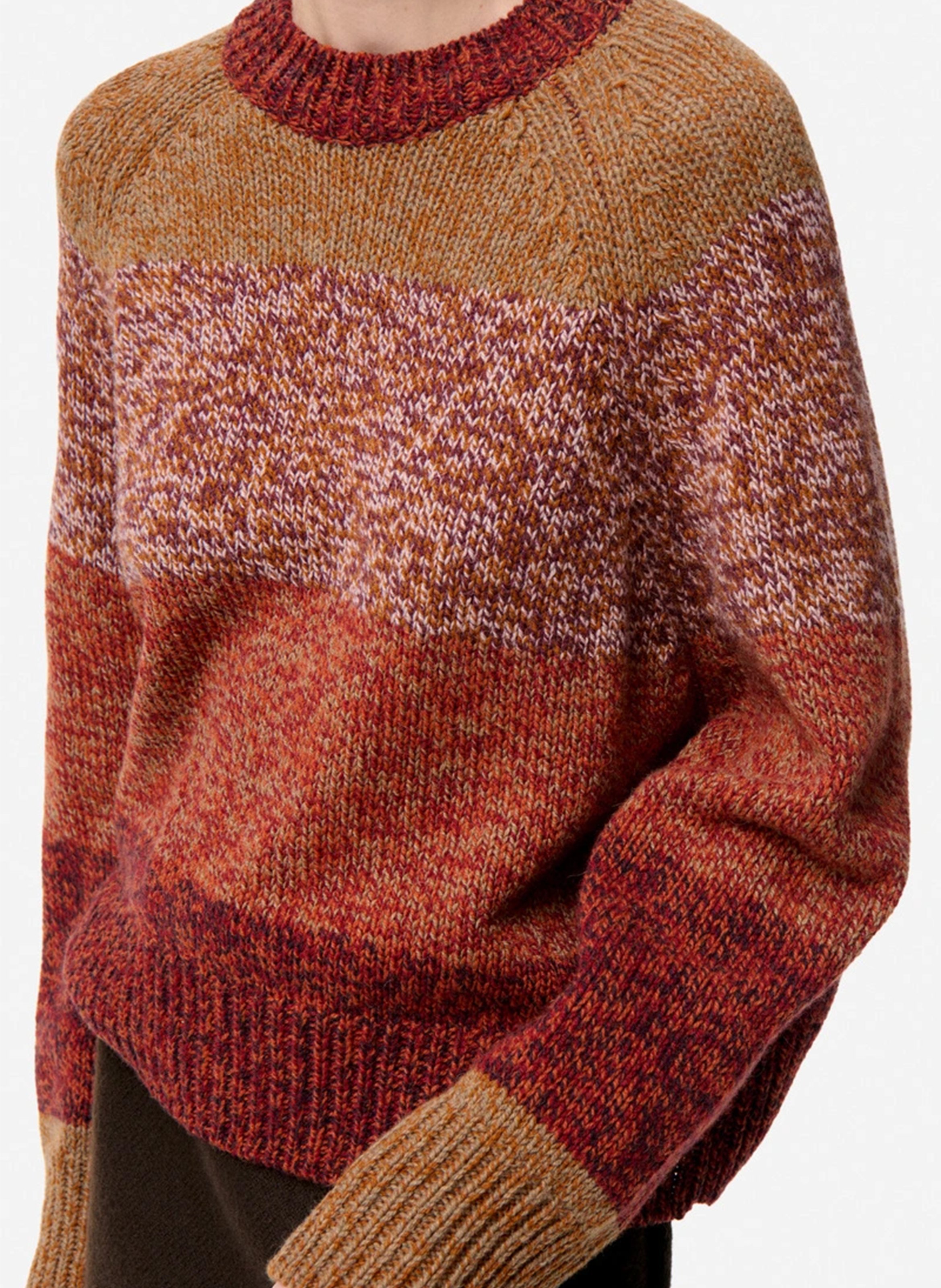 Straight Striped Knit Sweater VANESSA BRUNO Multicolored