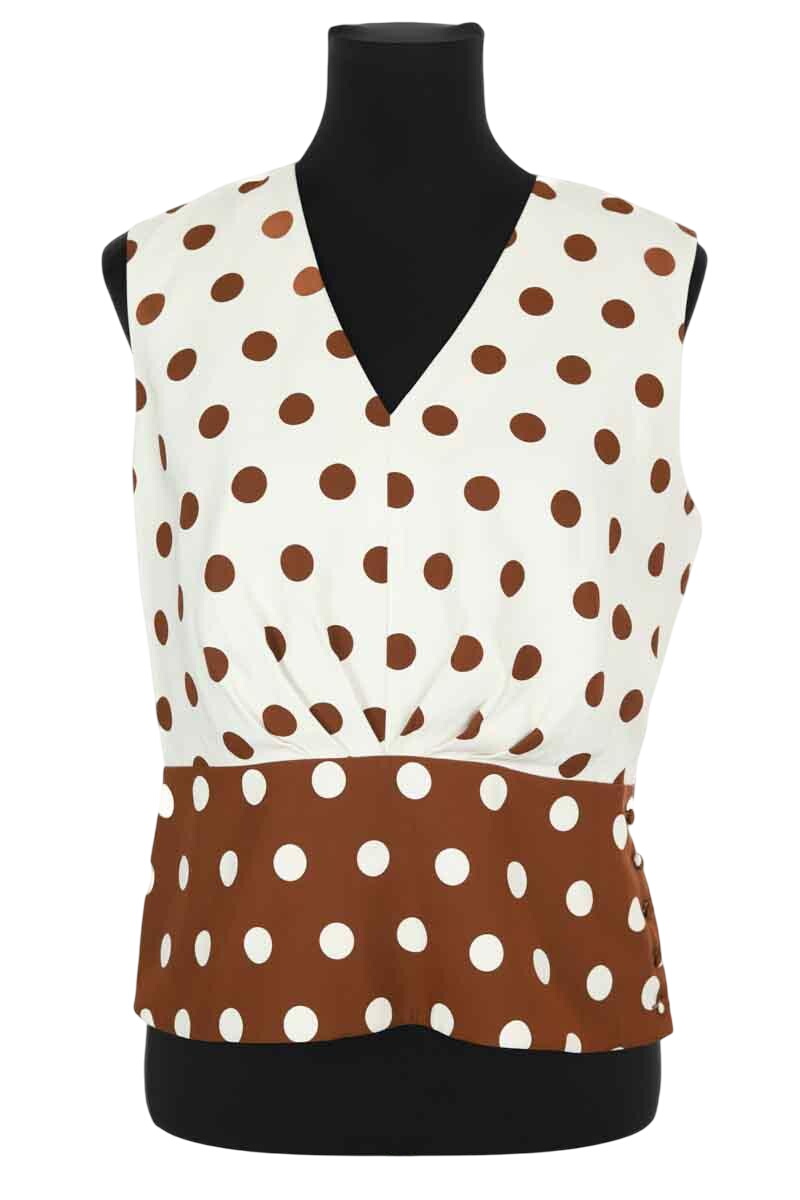 Blouse LK BENNETT - Seconde Main Beige