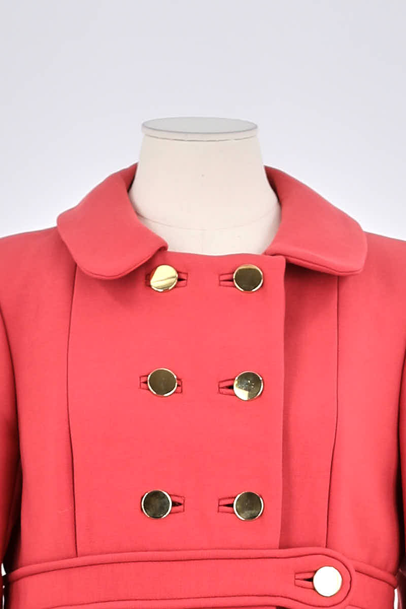 Coat TARA JARMON - Seconde Main Red