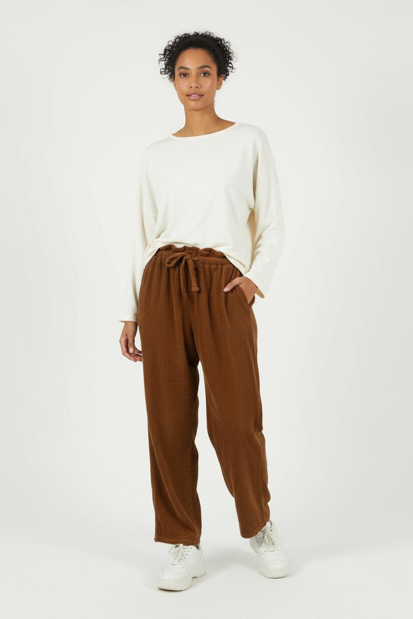 PANTS ANTIK BATIK - Seconde Main Brown