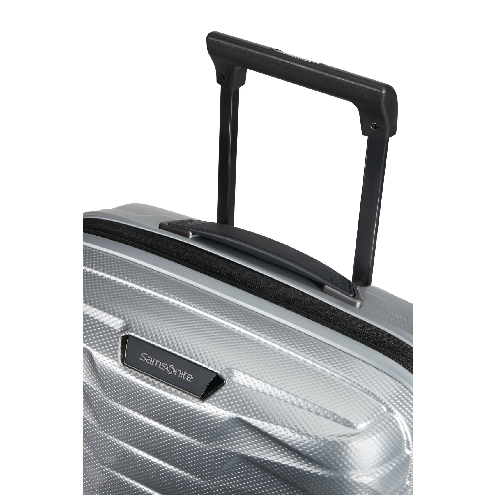 Proxis 4-wheel carry-on suitcase size S SAMSONITE Silver