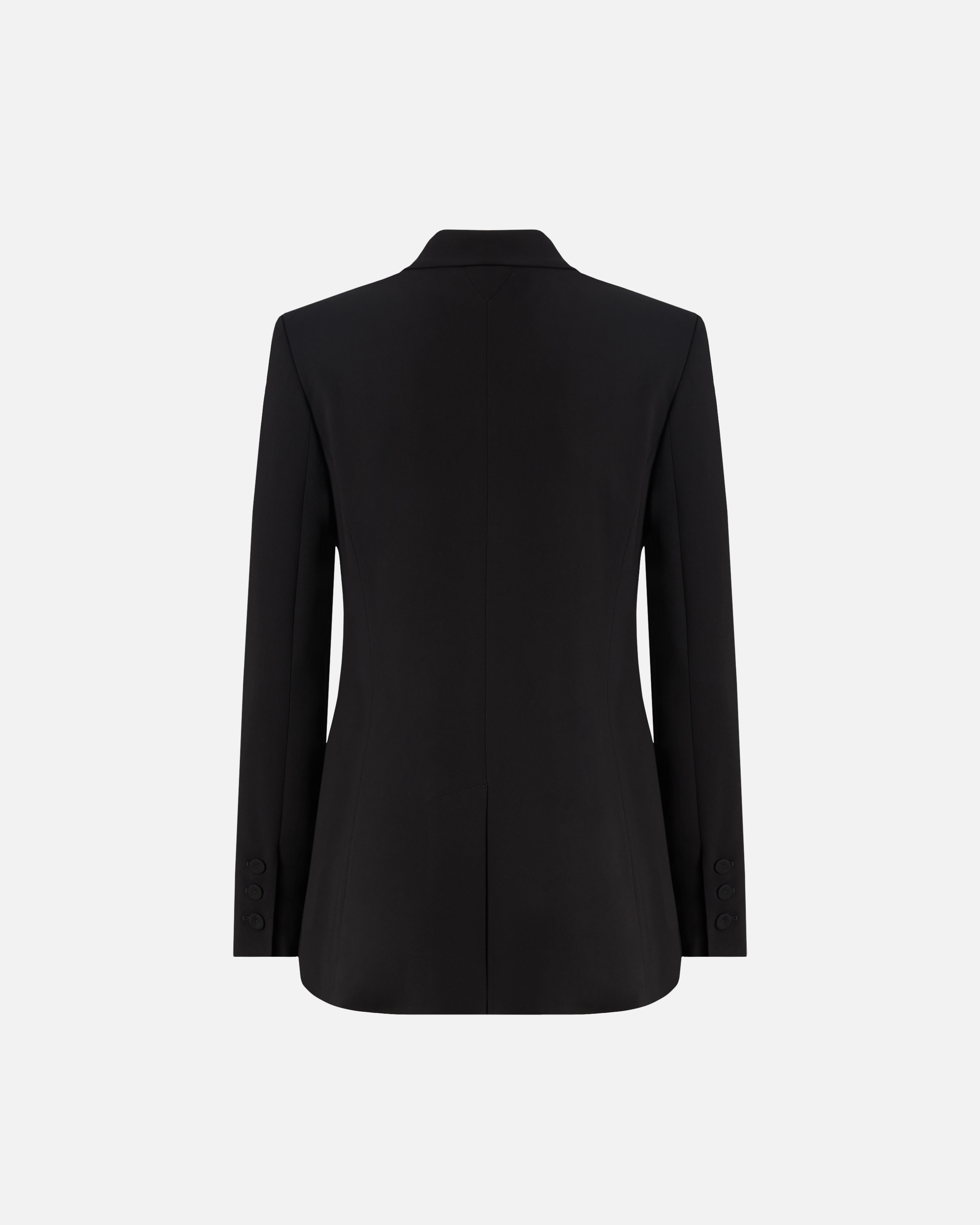 Fitted double-breasted jacket PINKO Black