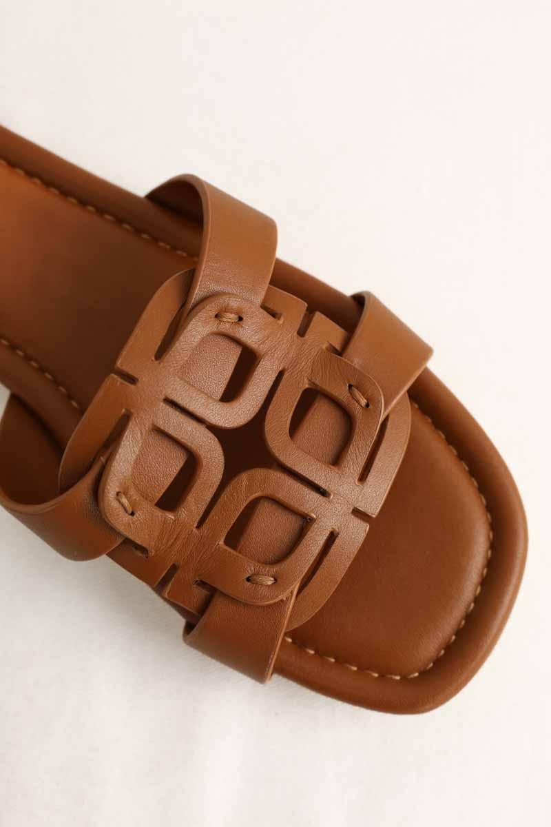 Mules LK BENNETT - Seconde Main Marron