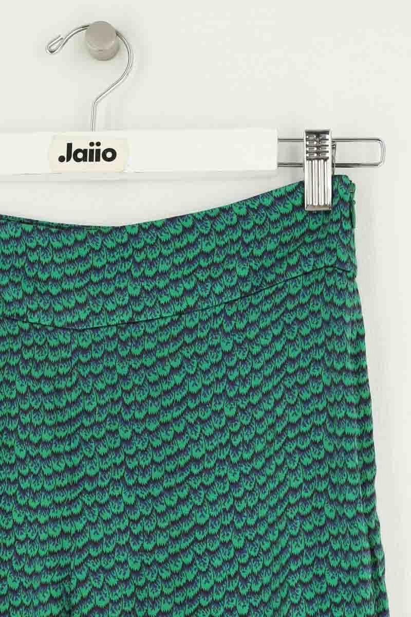 Straight-leg pants SEZANE - Seconde main Green