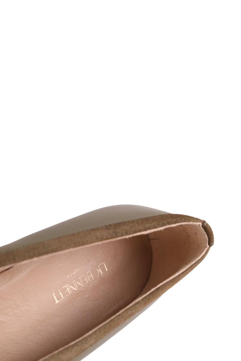 Ballet pumps LK BENNETT - Seconde Main Khaki